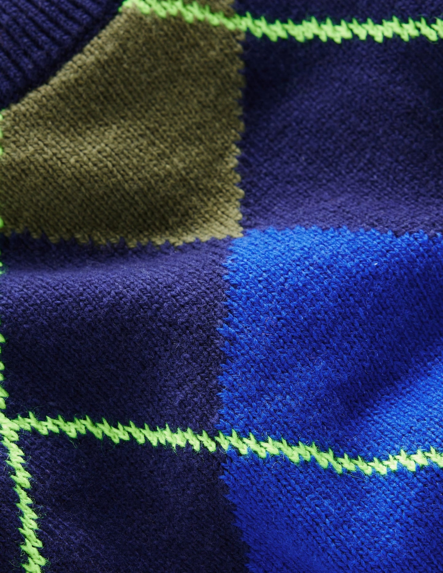 Argyle Jumper-College Navy