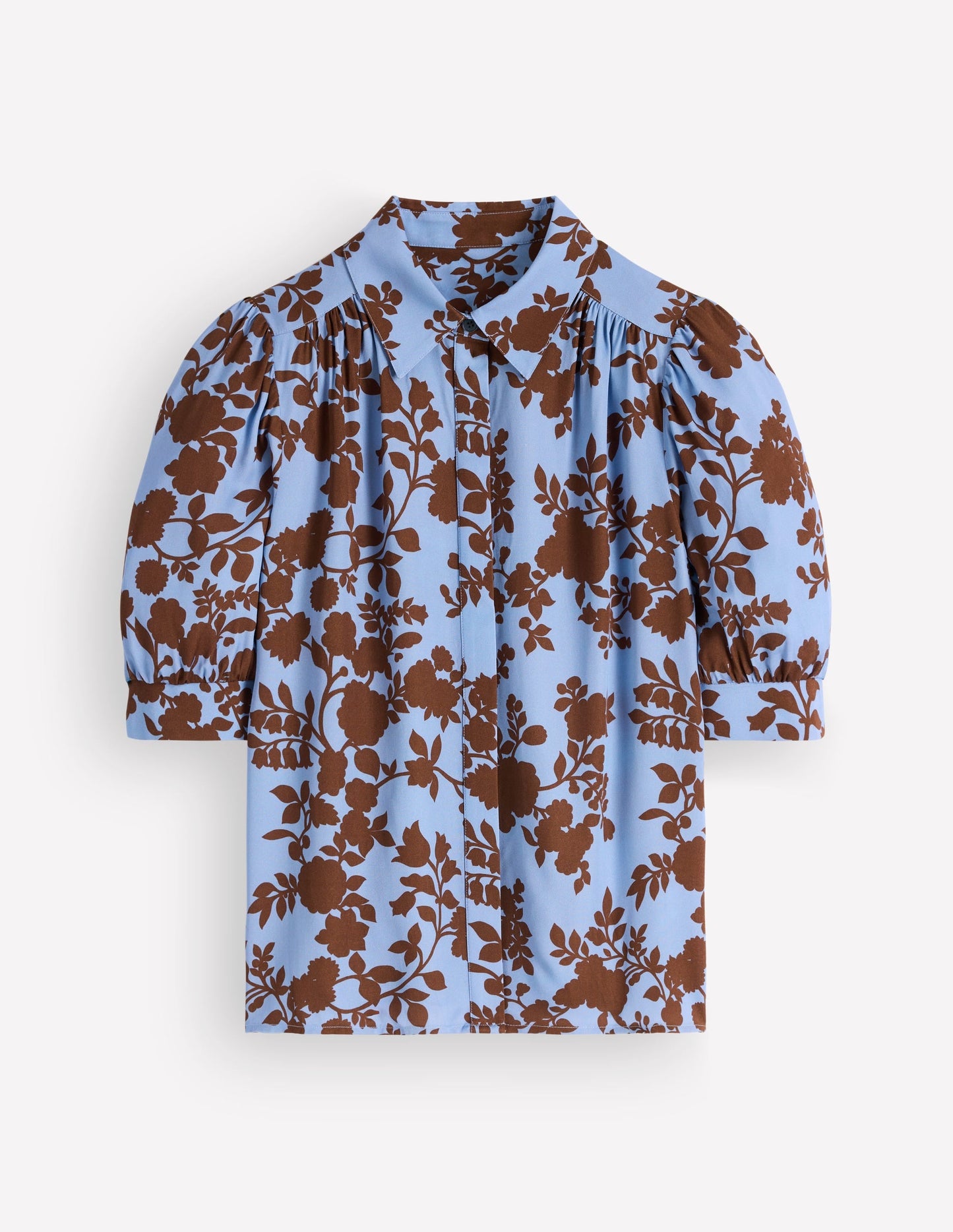 Penelope Viscose Top-Forget Me Not, Bouquet Breeze