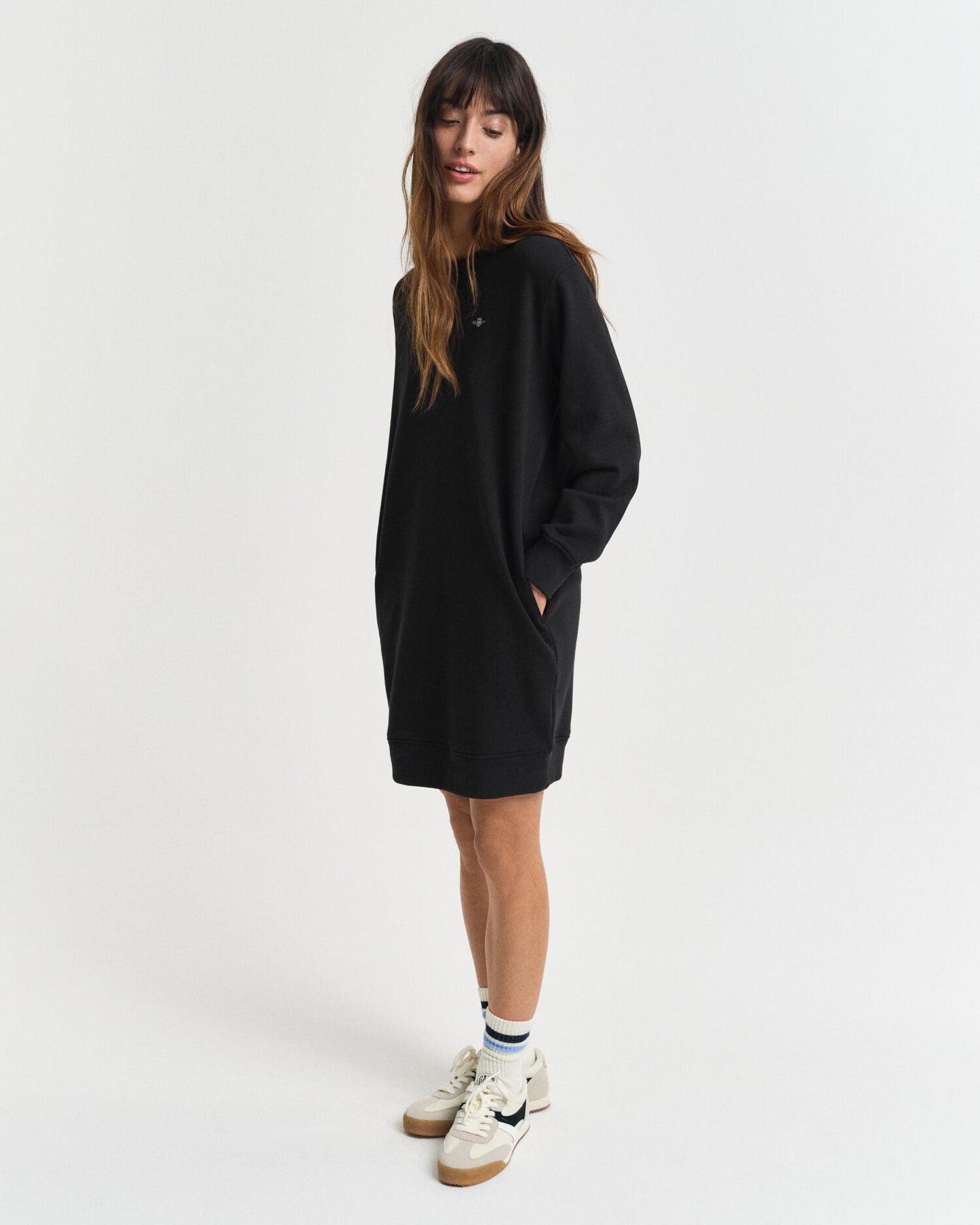 Shield Rundhals-Sweatkleid