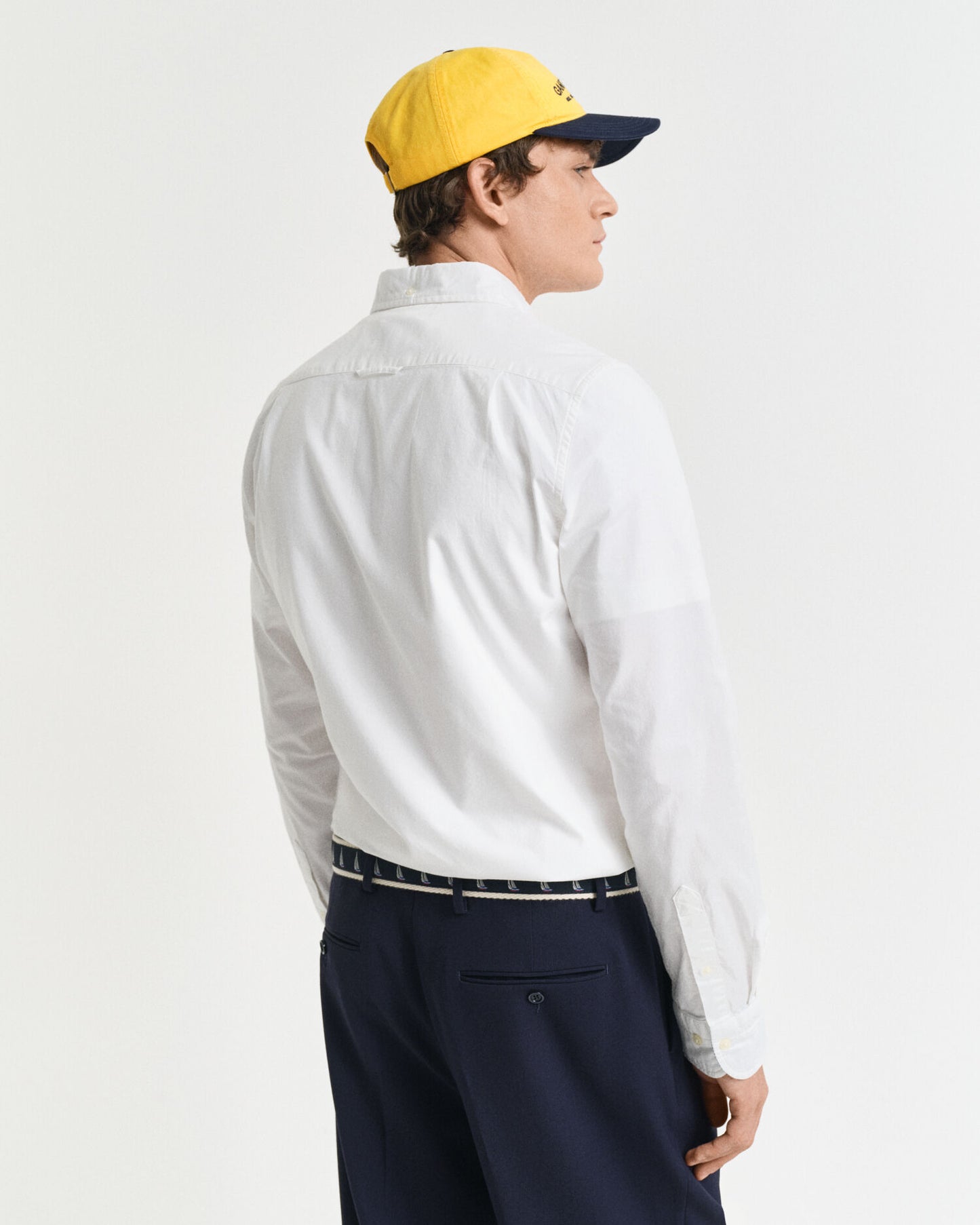 Chemise Oxford ajustée extensible