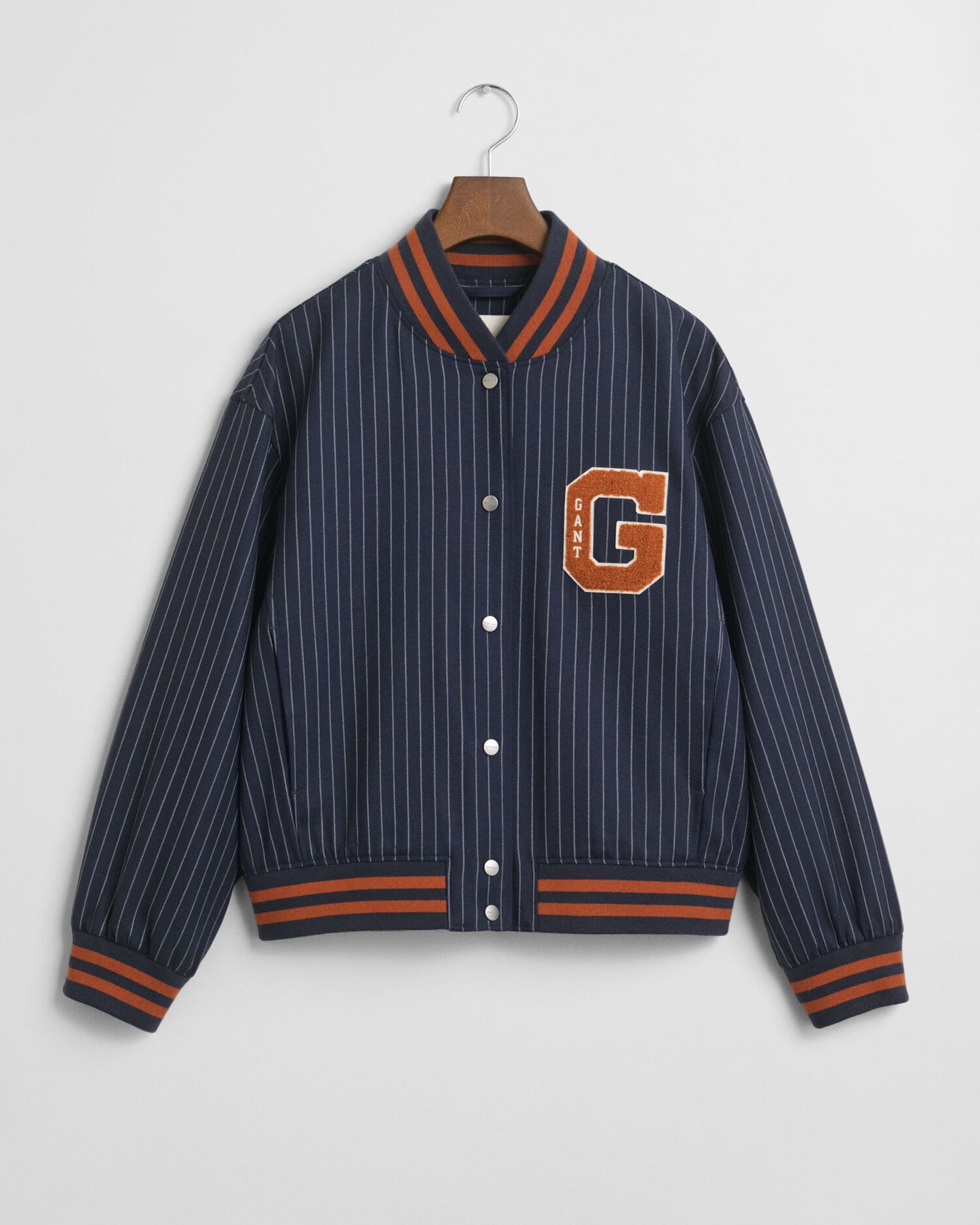 Nadelstreifen-Collegejacke