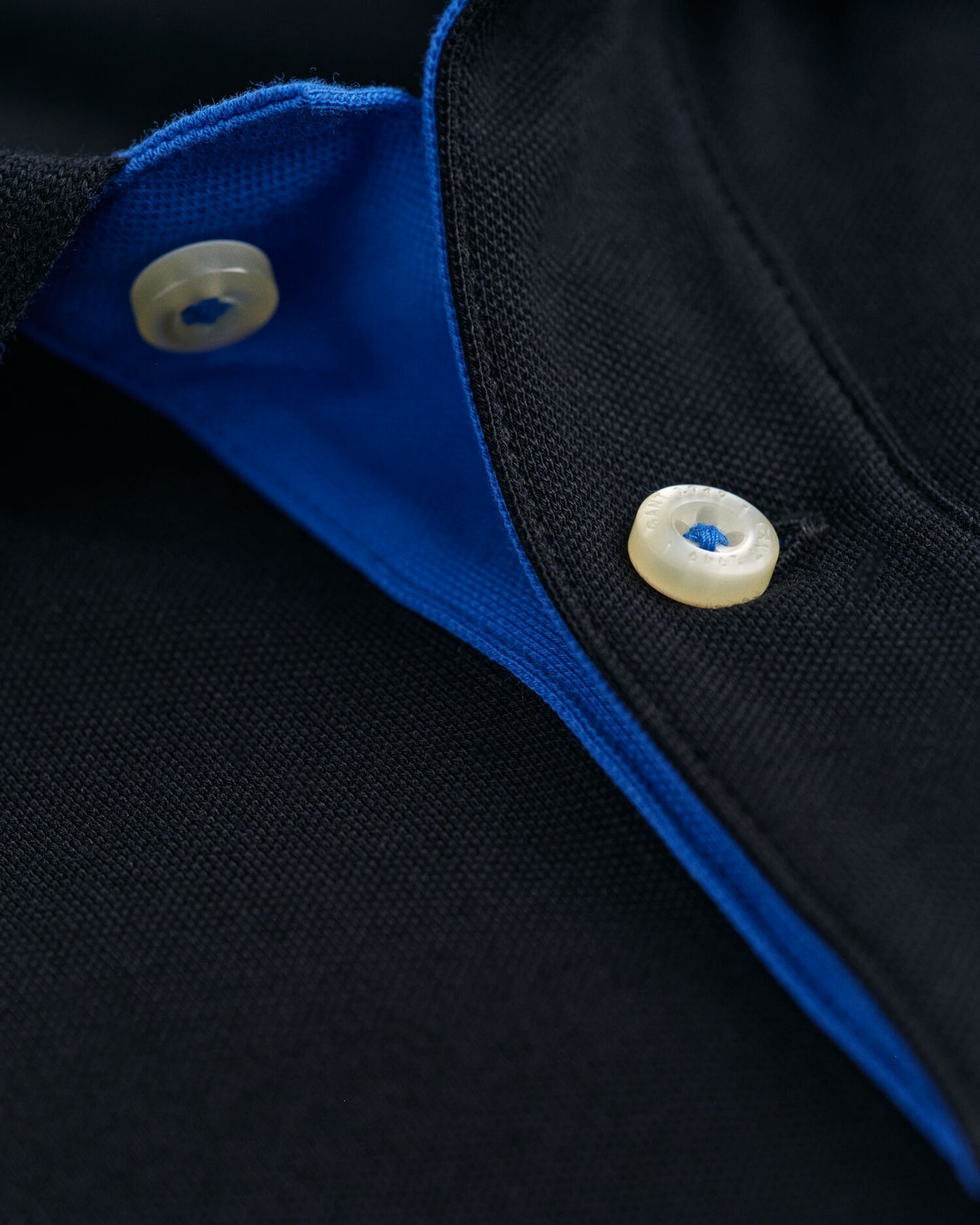 Polo piqué contrasté