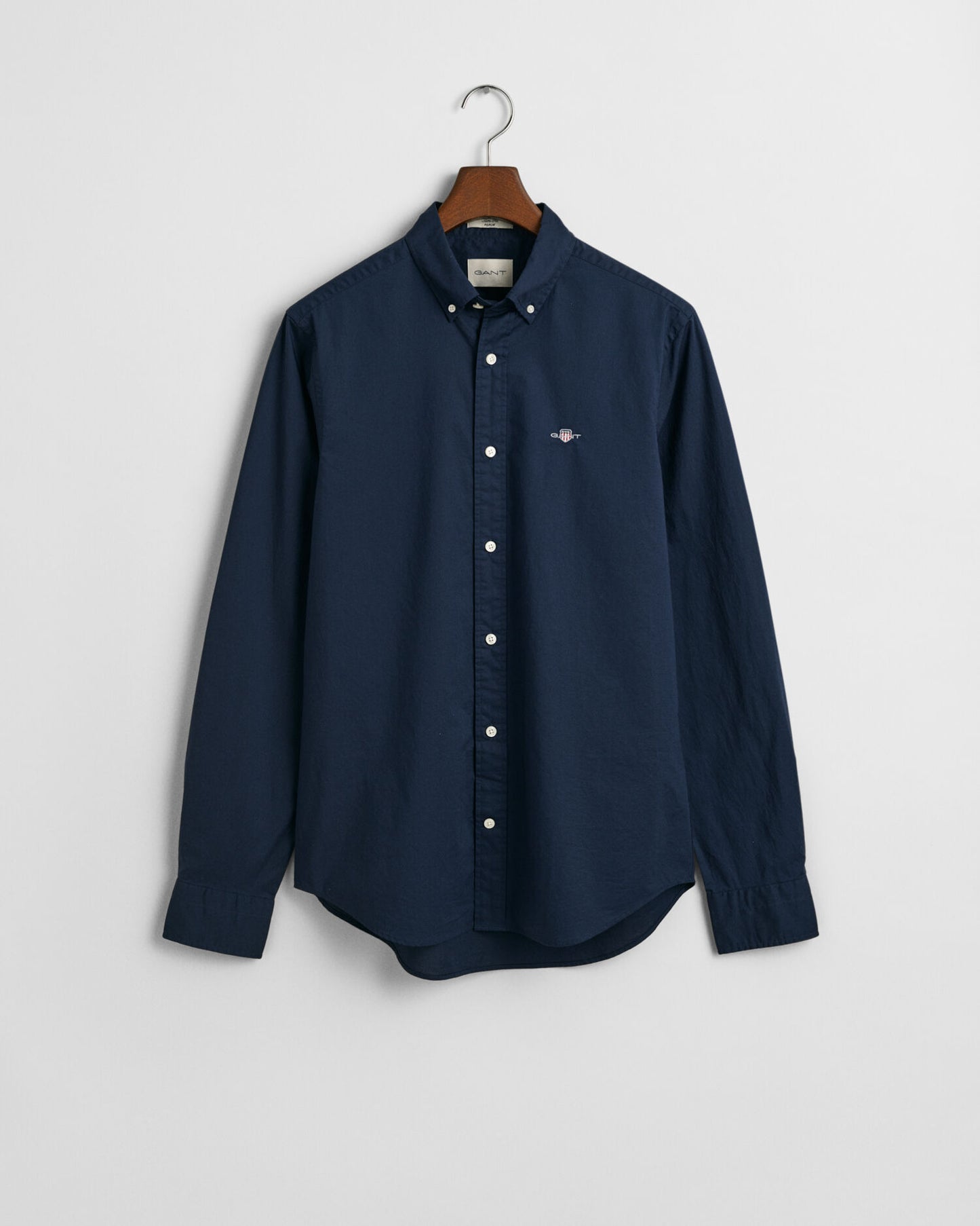 Chemise classique en popeline coupe ajustée