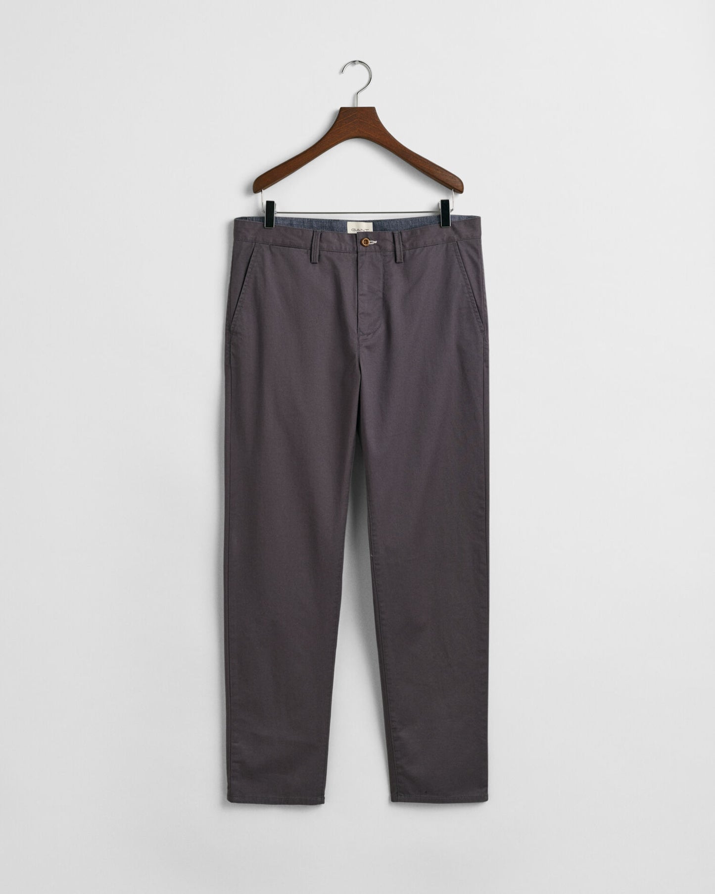 Chino en sergé coupe droite