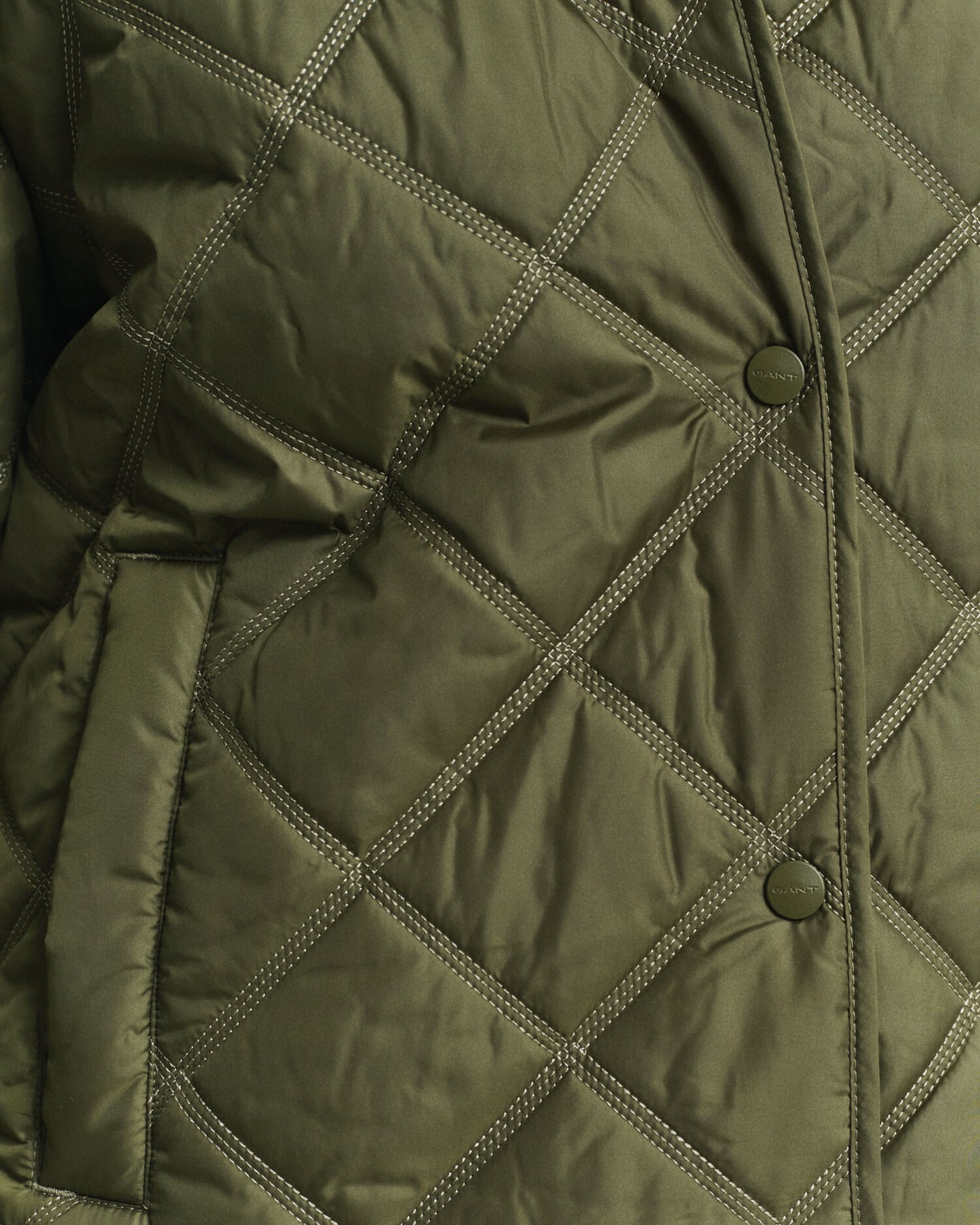 Gesteppte Jacke mit Kragen