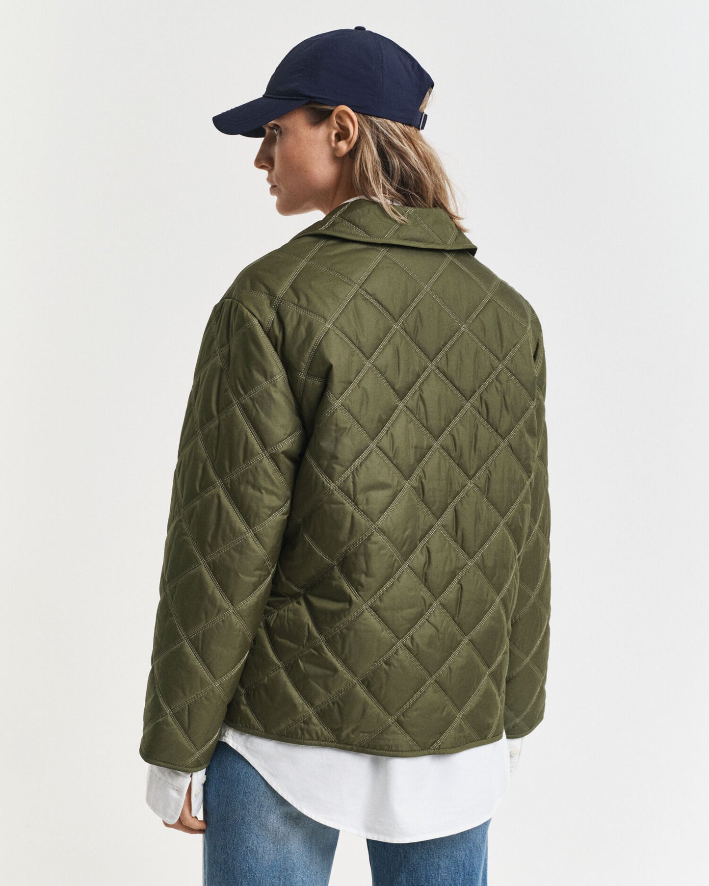 Gesteppte Jacke mit Kragen