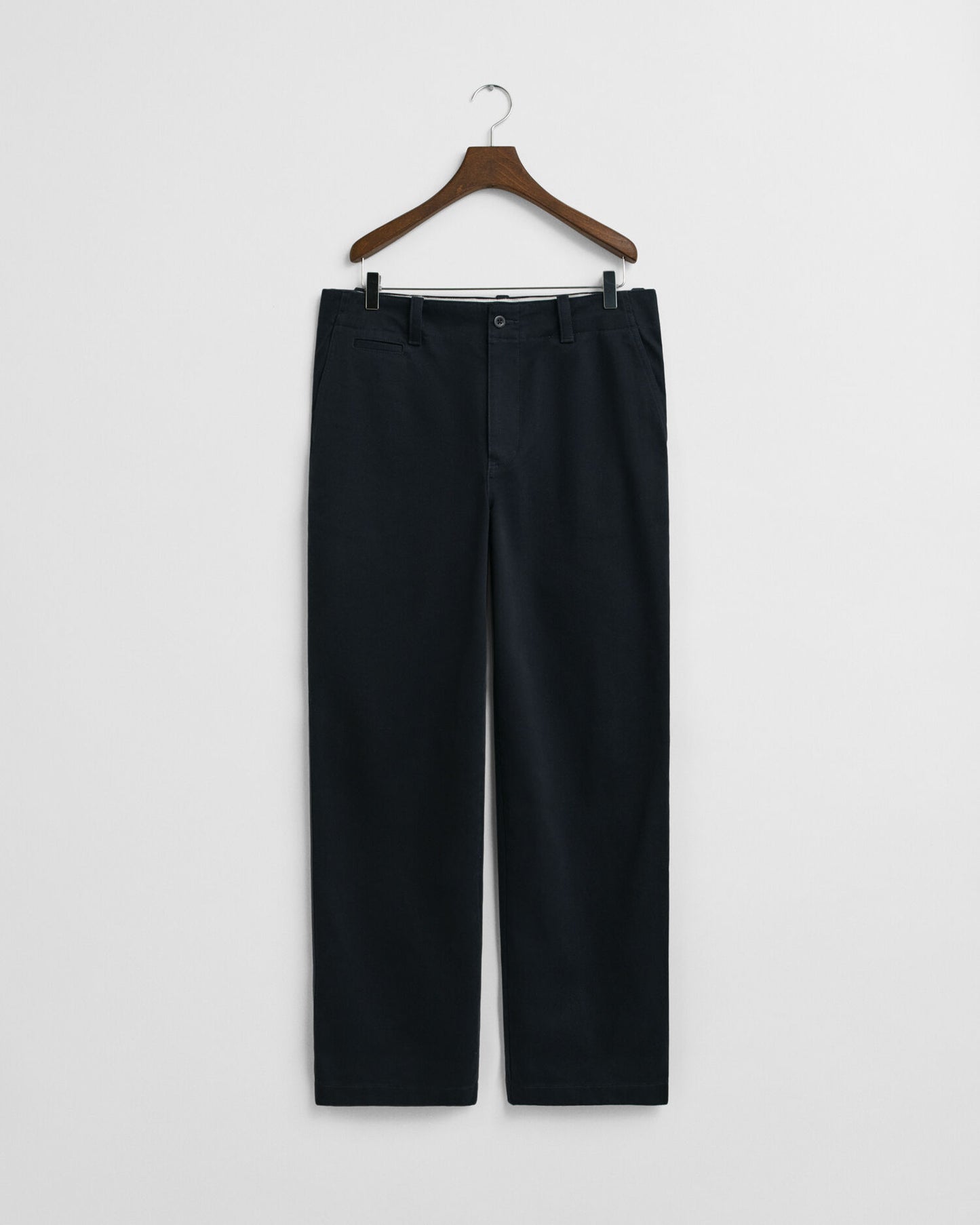 Pantalon chino en twill de coton coupe décontractée