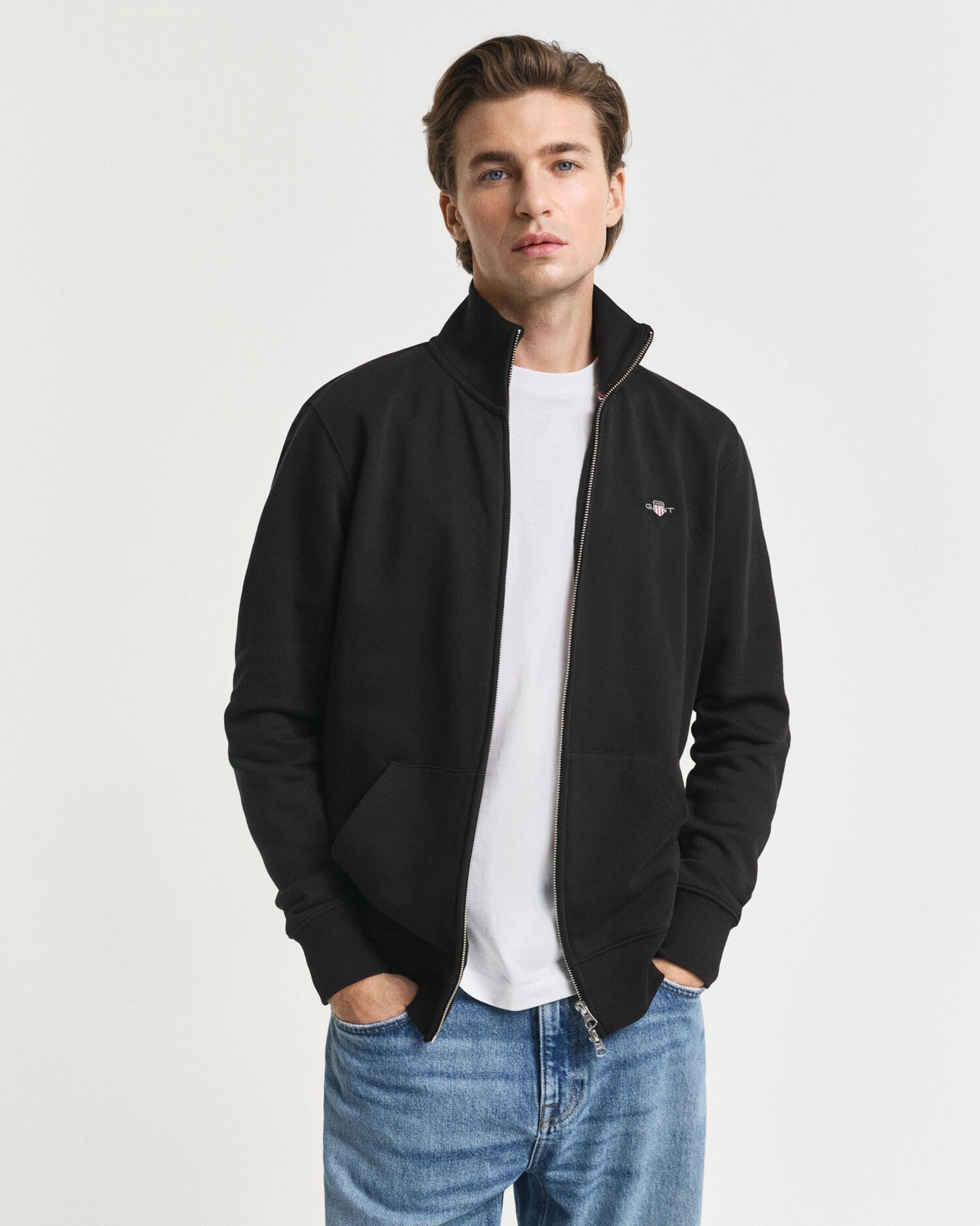 Shield Reißverschluss-Sweatshirt
