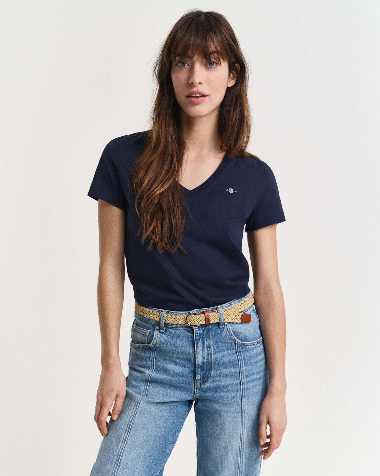 T-shirt col en V Shield