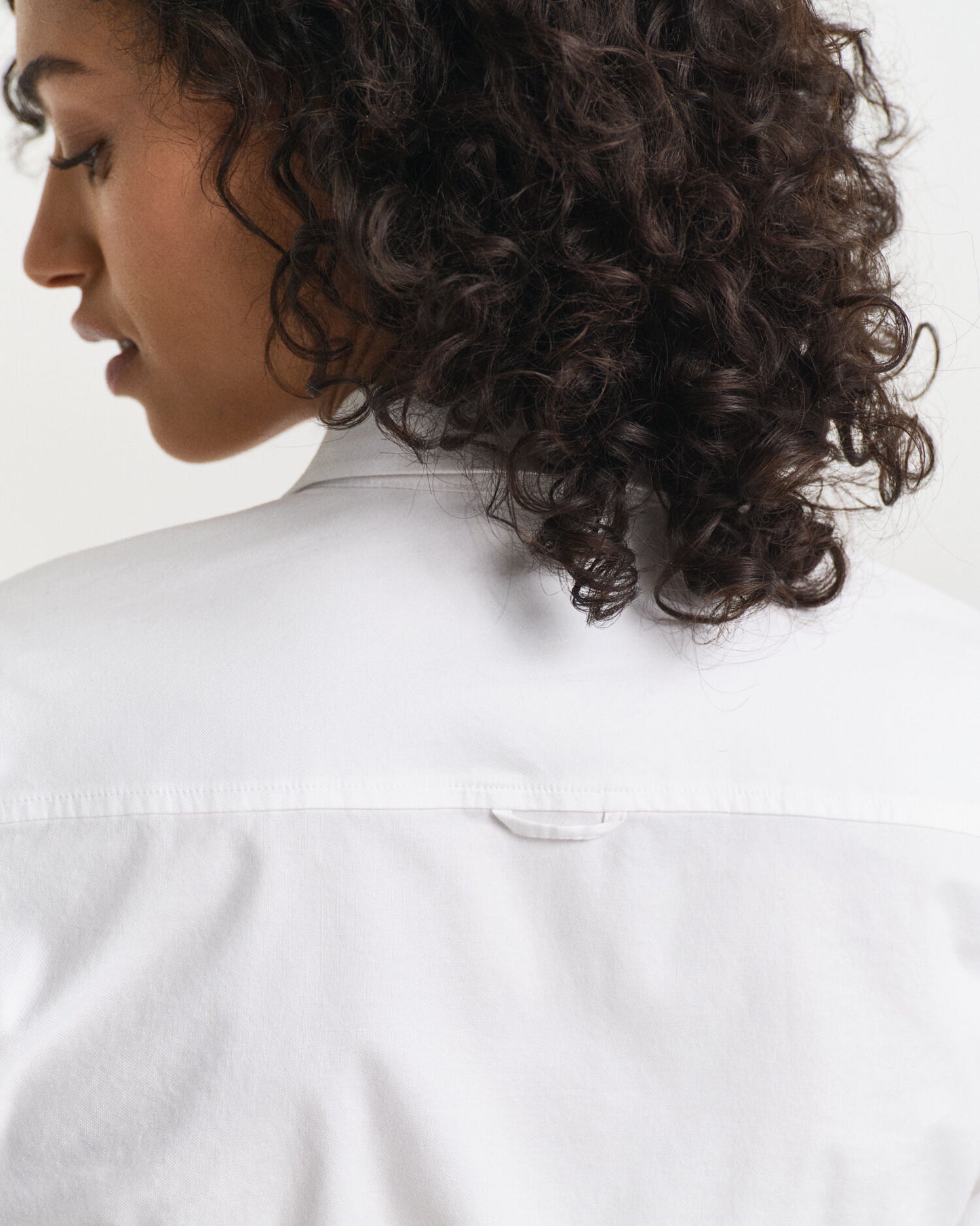 Chemise Oxford ajustée extensible