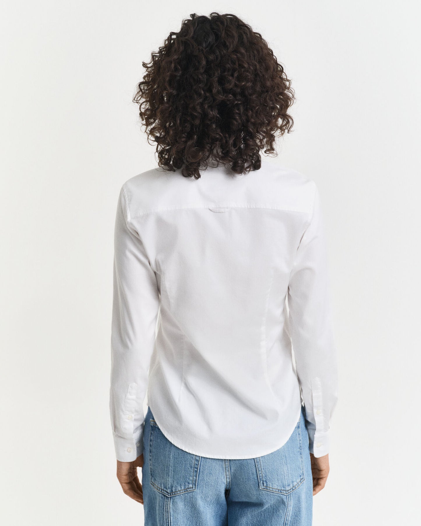Chemise Oxford ajustée extensible