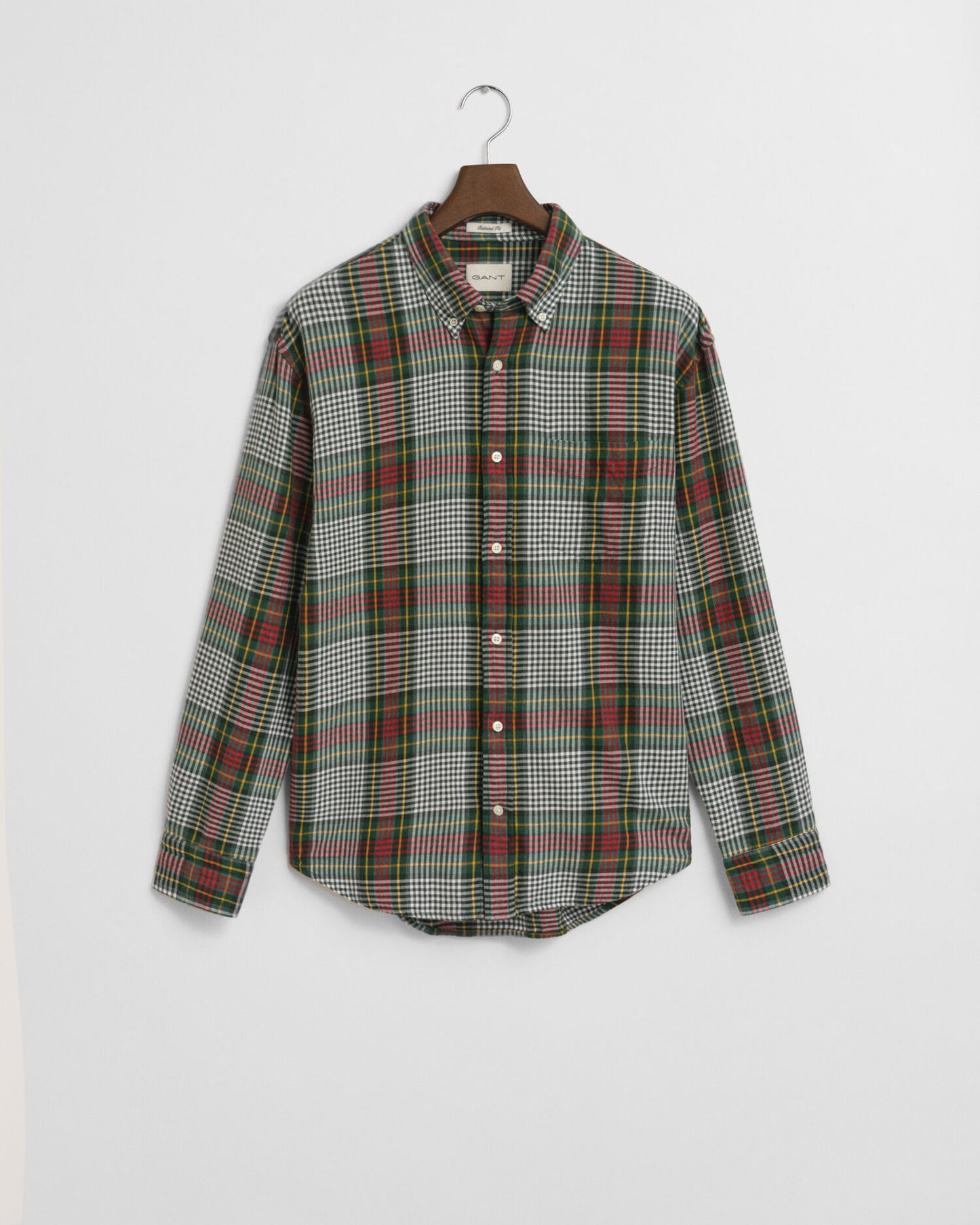 Hemd aus leichtem Baumwoll-Twill mit Karomuster in Relaxed Fit