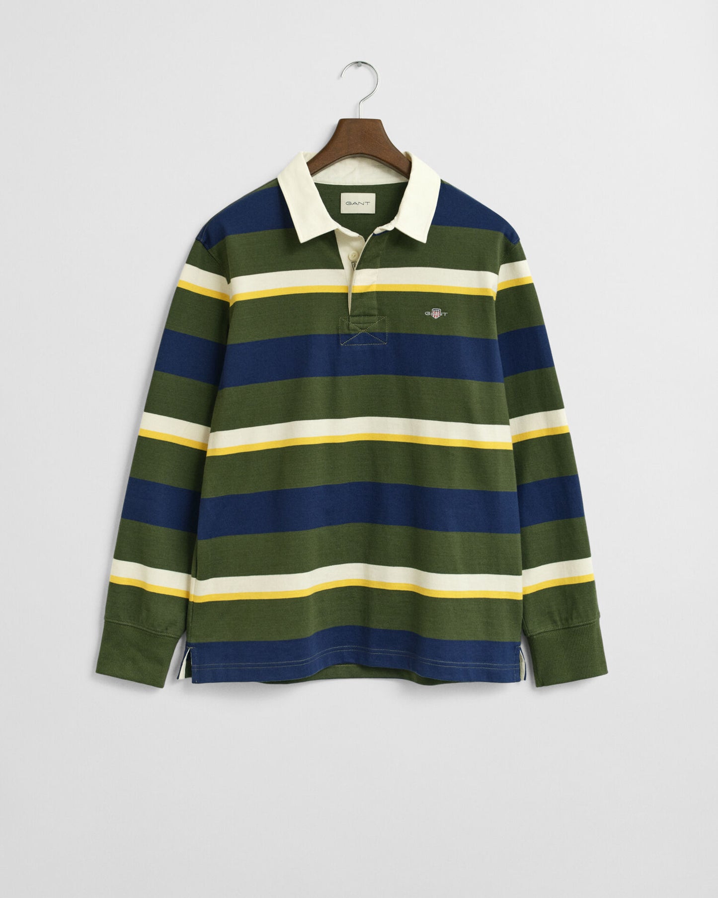 Gestreiftes schweres Rugby-Shirt