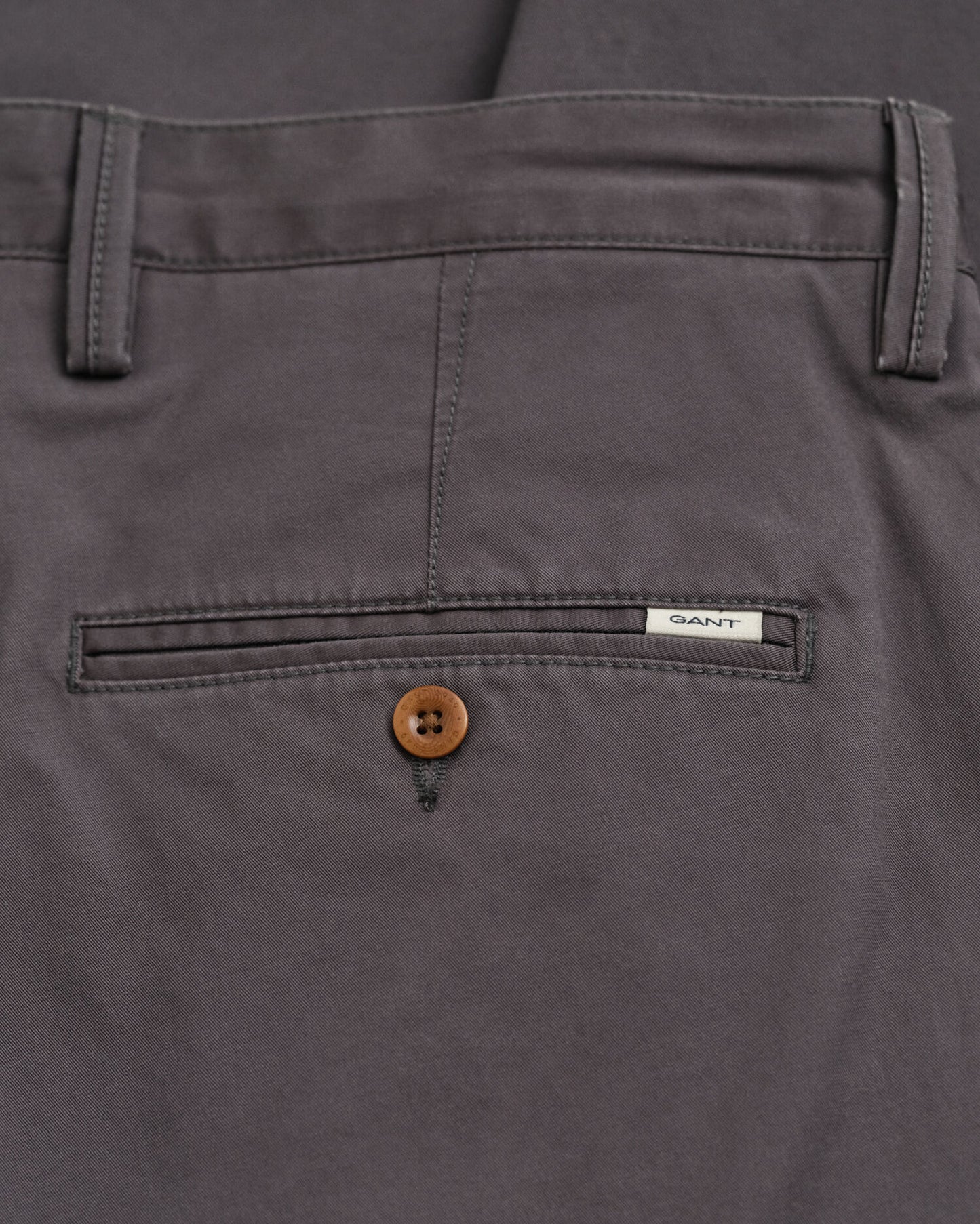 Pantalon Chino Ajusté en Twill