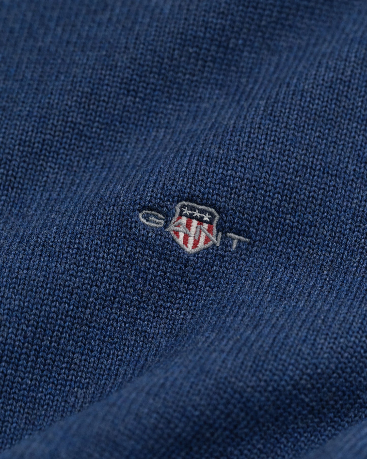Lässiger Baumwoll-Half-Zip-Pullover