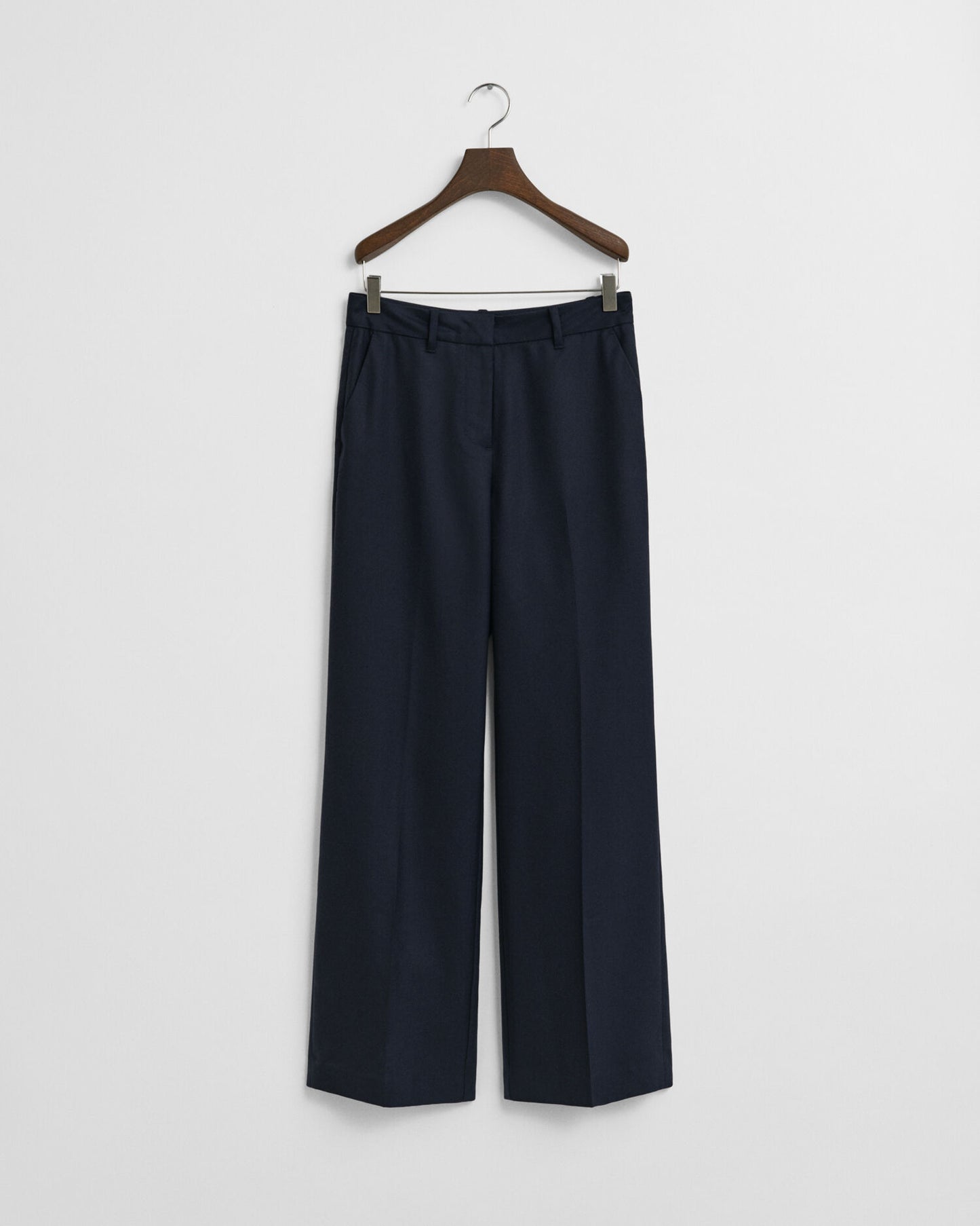 Pantalon ajusté en mélange de laine