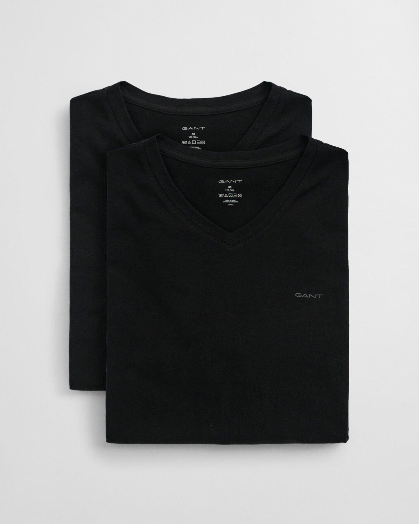 Lot de 2 T-shirts Col V