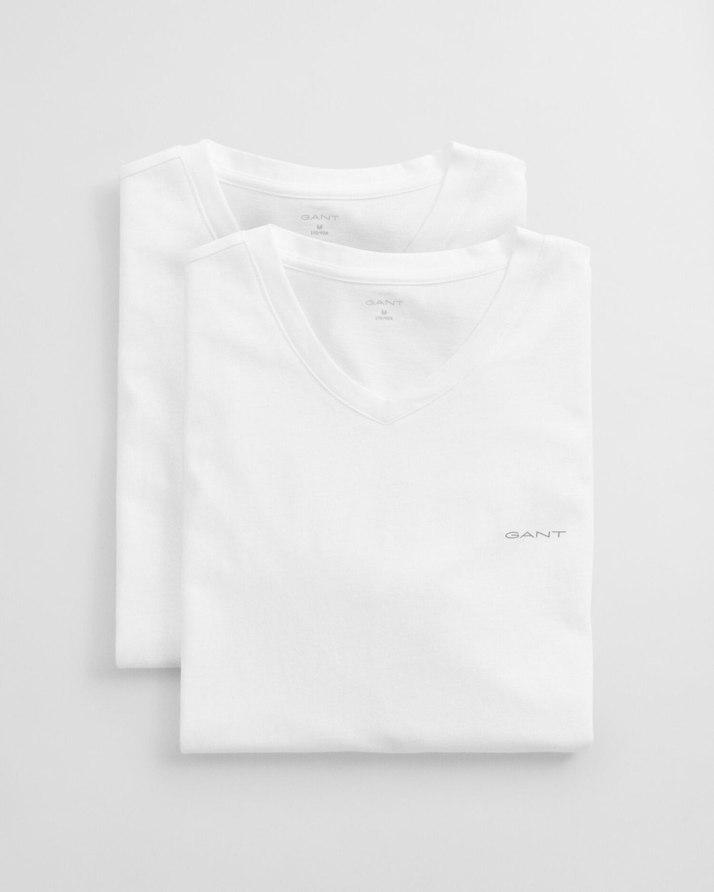 Lot de 2 T-shirts Col V