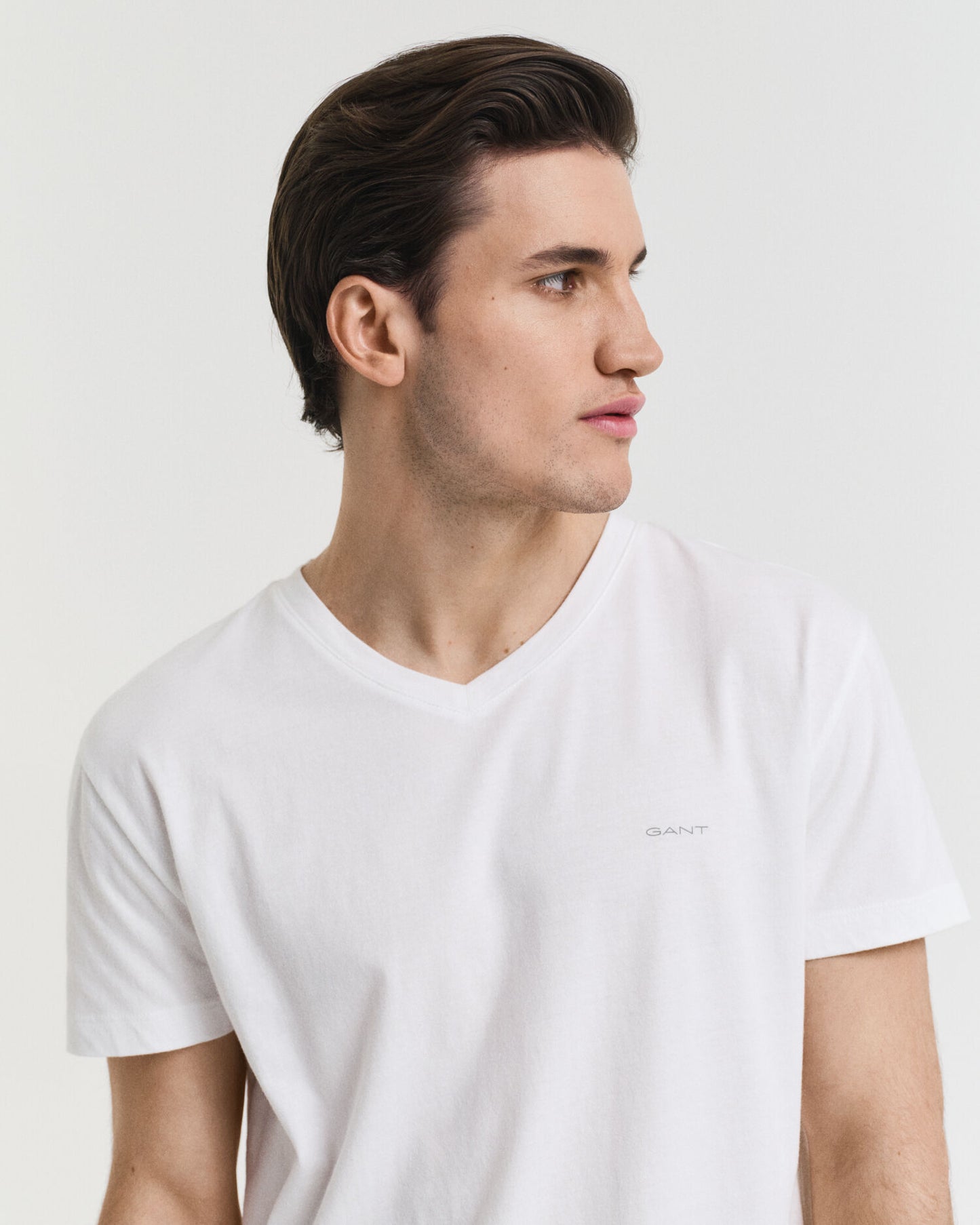 Lot de 2 T-shirts Col V