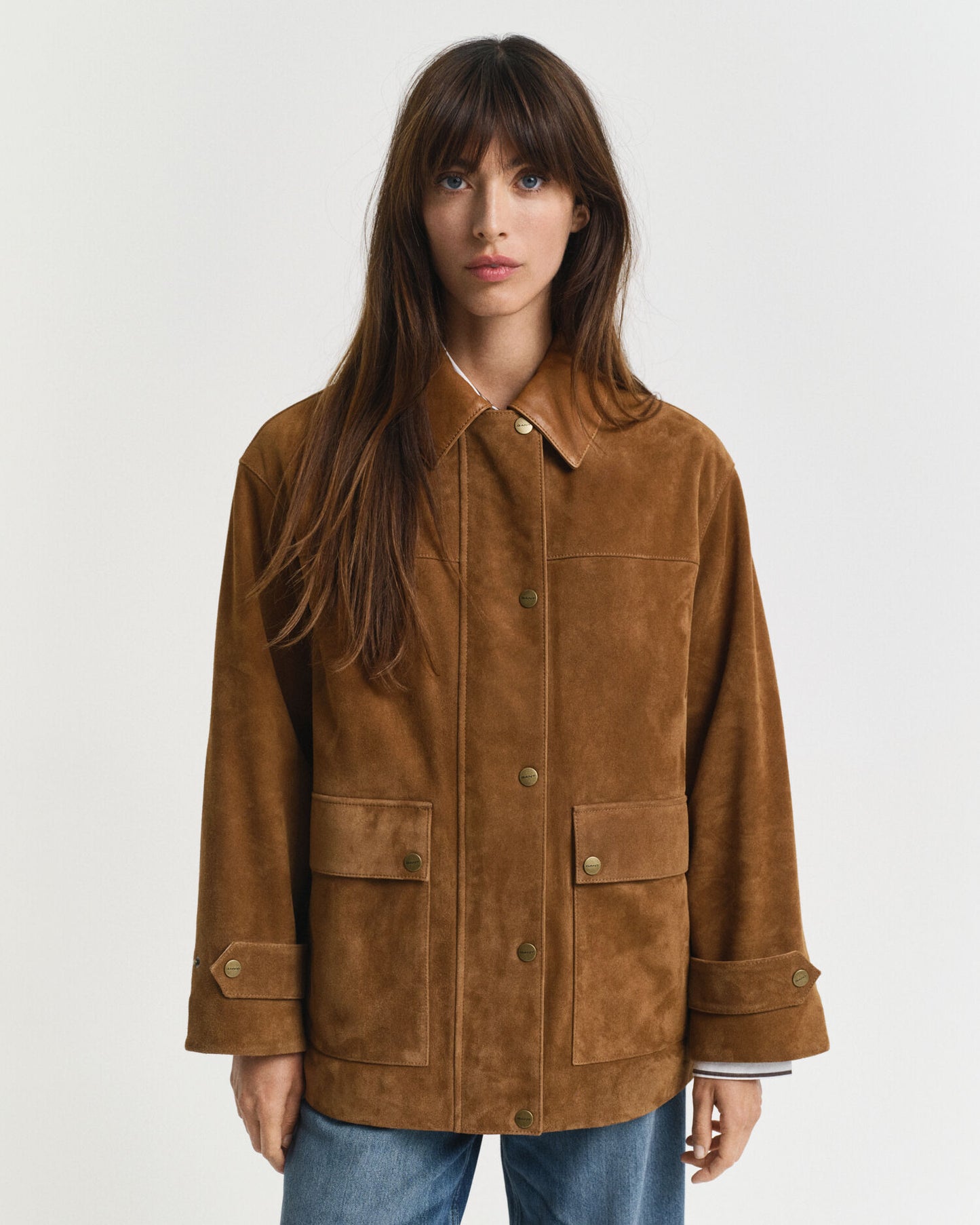 Wildleder-Scheunenjacke