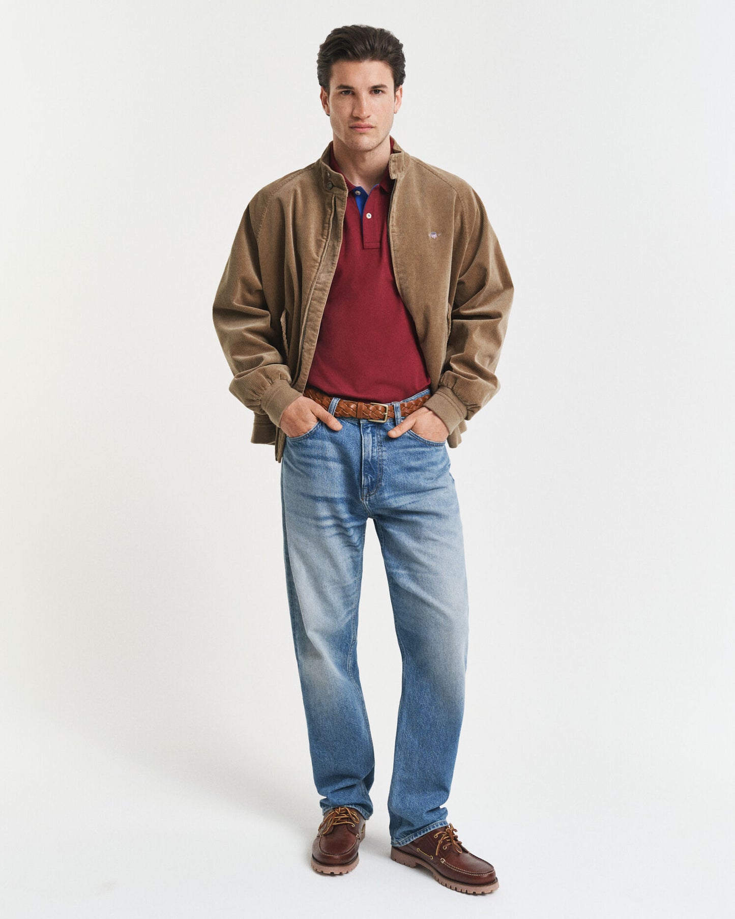 Pikee-Poloshirt mit Kontrastdetails
