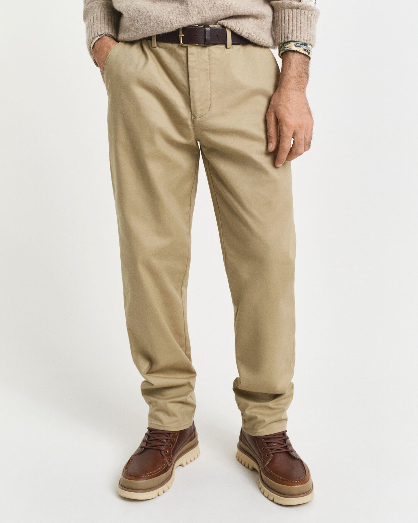 Chino coupe droite