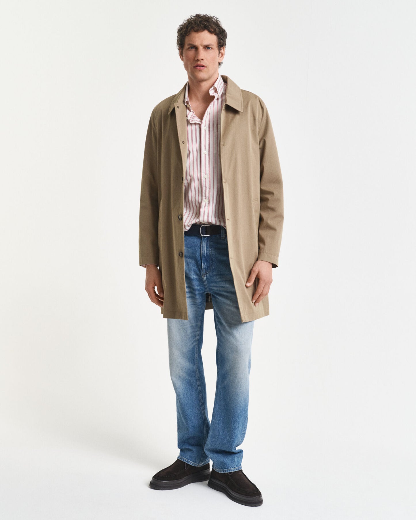 Chemise en popeline rayée Regular Fit Archive