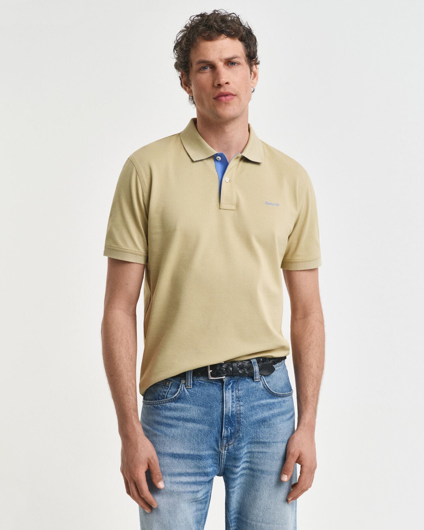 Pikee-Poloshirt mit Kontrastdetails
