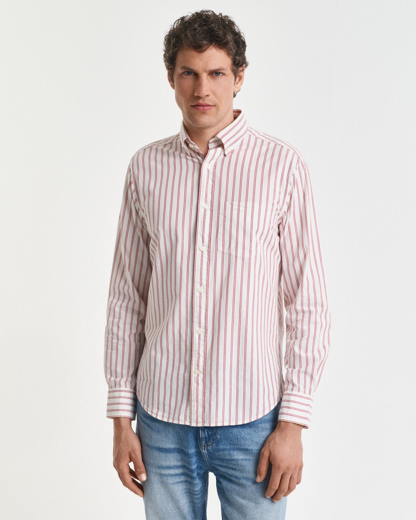 Chemise en popeline rayée Regular Fit Archive