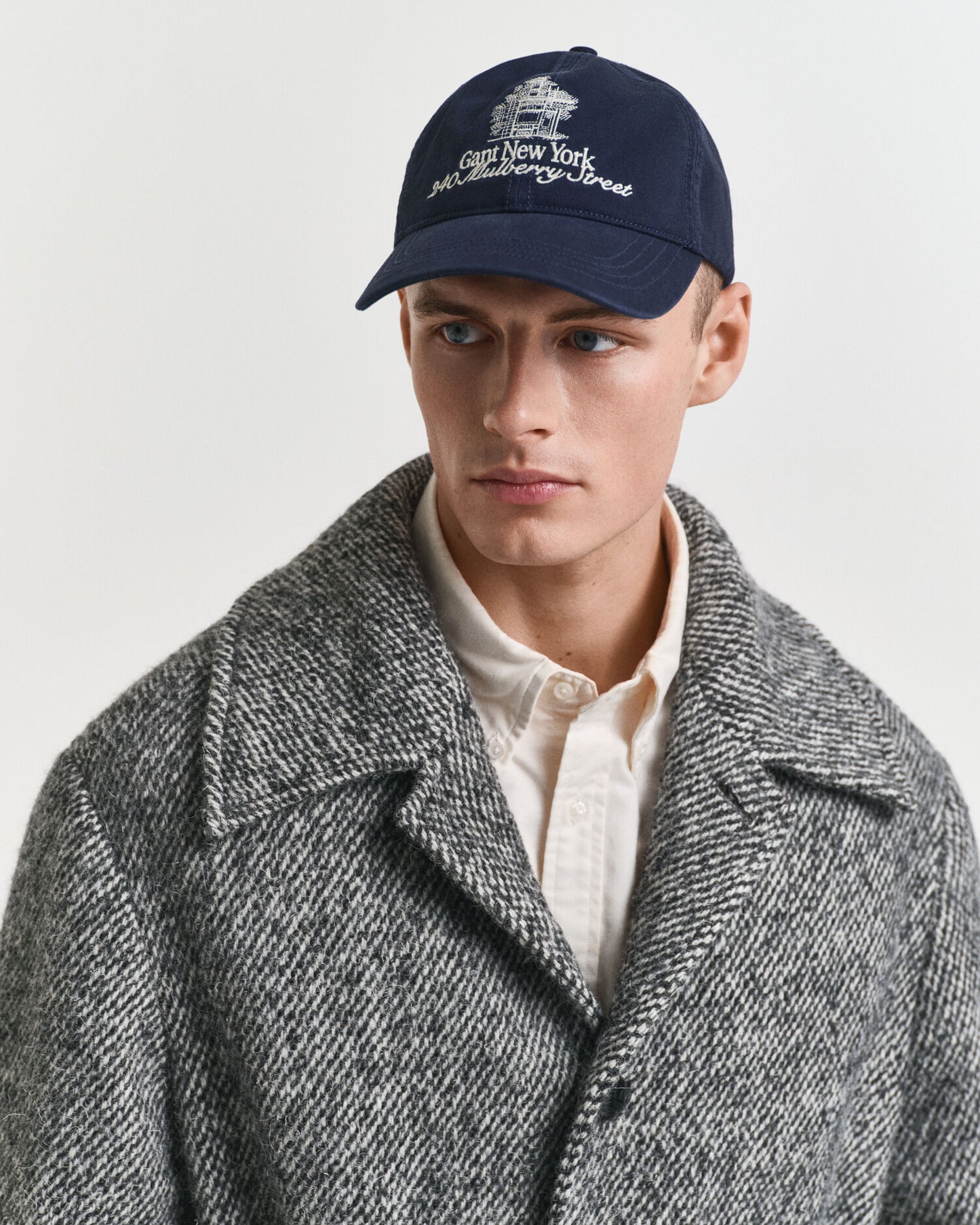 Casquette en sergé délavé
