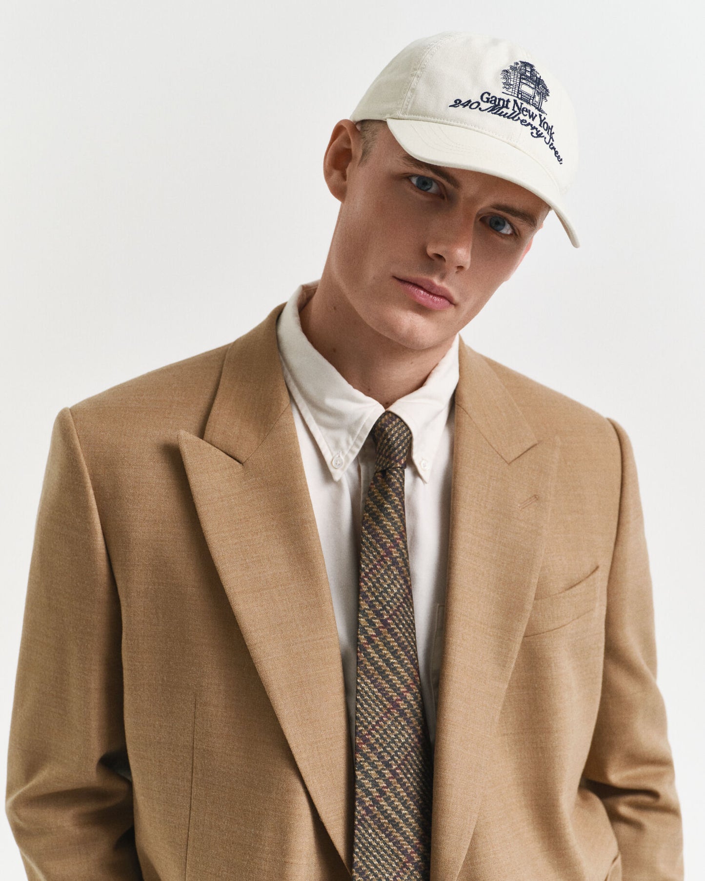 Casquette en sergé délavé