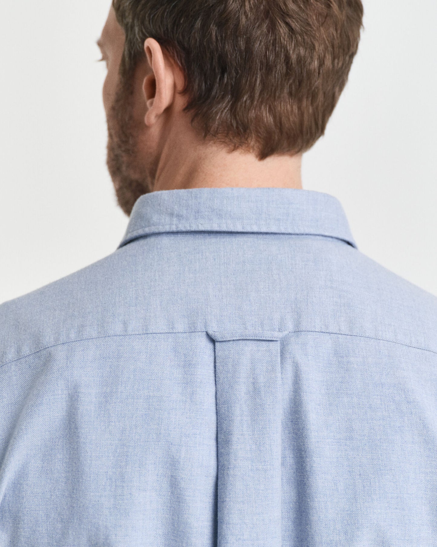 Chemise en flanelle chinée coupe droite