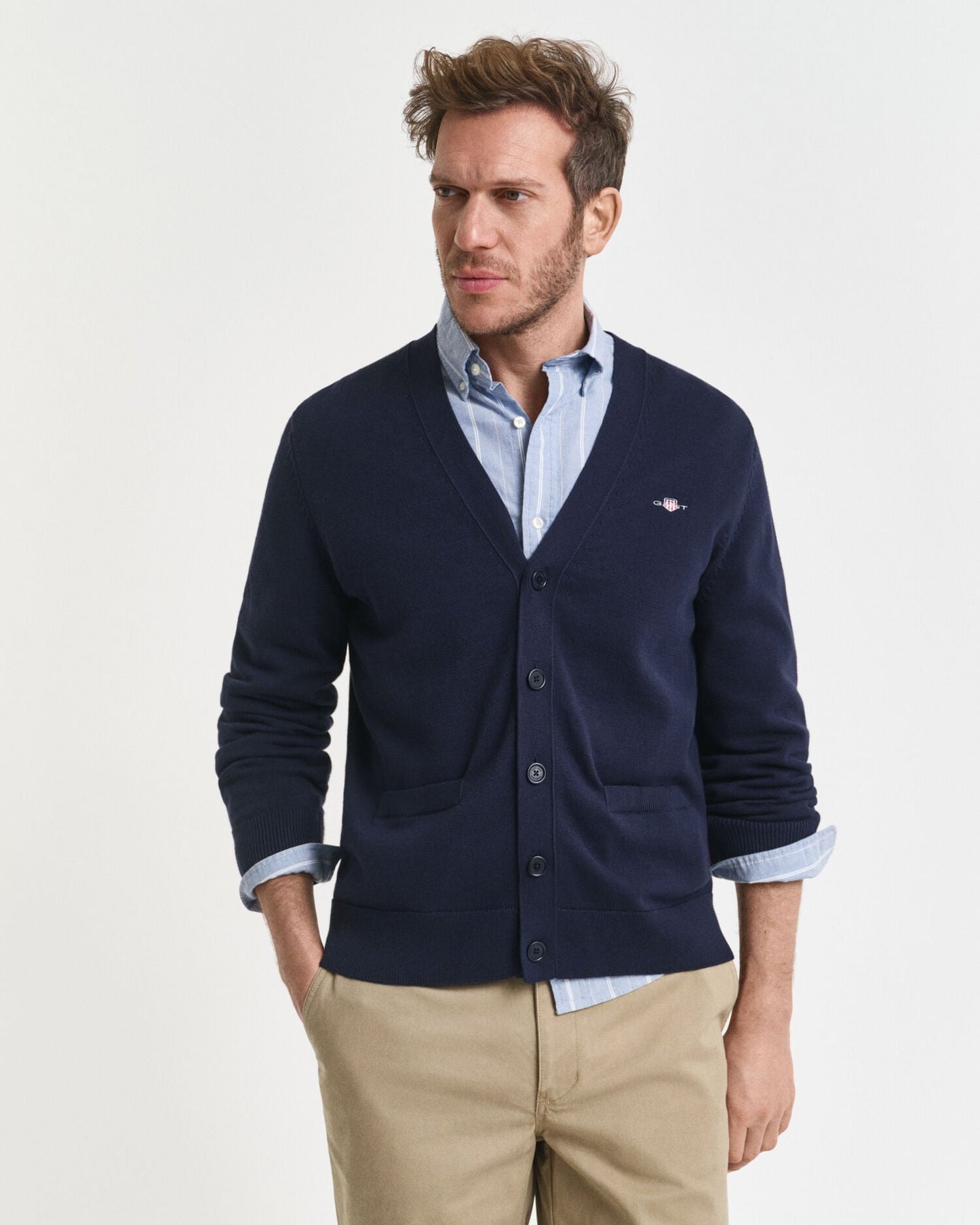 Lässiger Baumwollcardigan