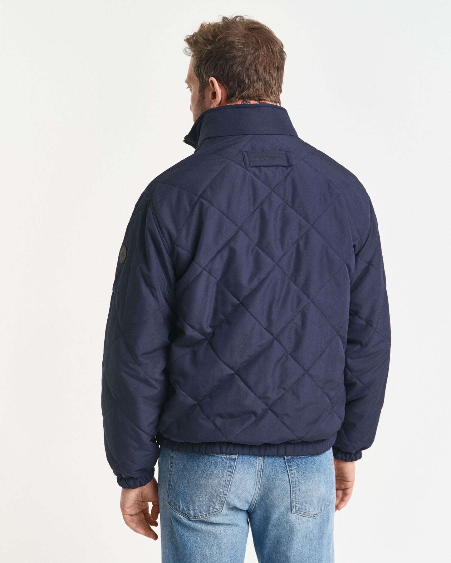 Veste à col montant réversible