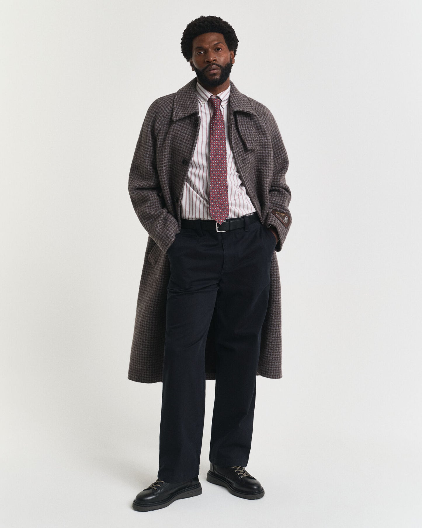 Regular Fit gestreiftes Archiv-Oxford-Hemd