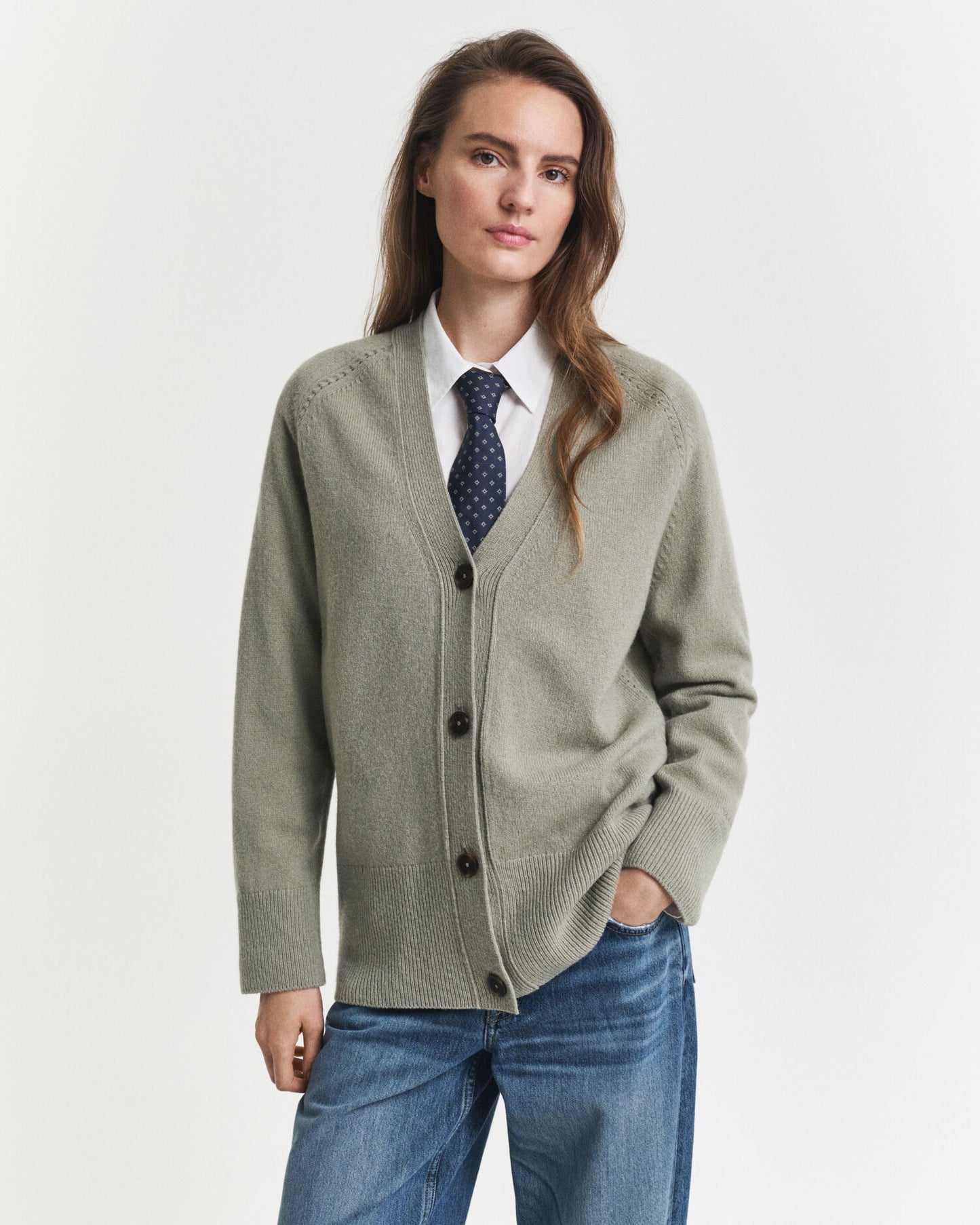Cardigan en laine et cachemire