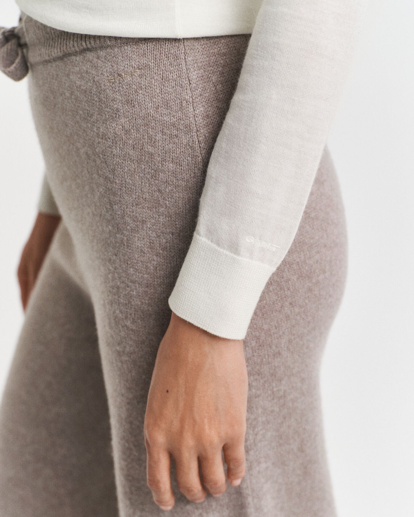 Pullover aus extrafeiner Merinowolle mit Rundhalsausschnitt
