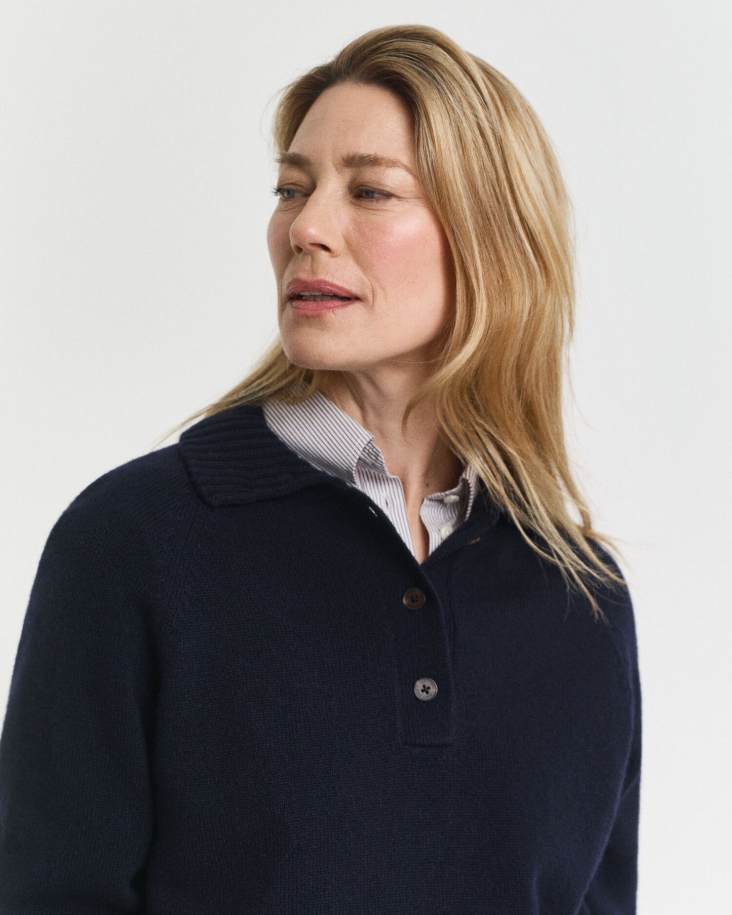 Grobstrickpullover aus Wolle-Kaschmir-Mix