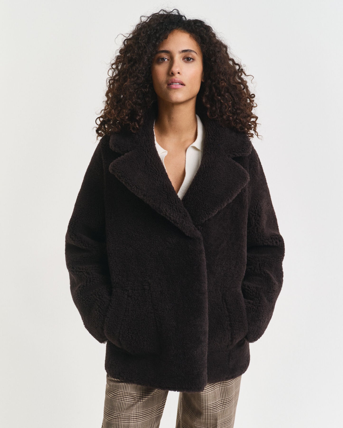 Wende-Lammfell-Cabanjacke