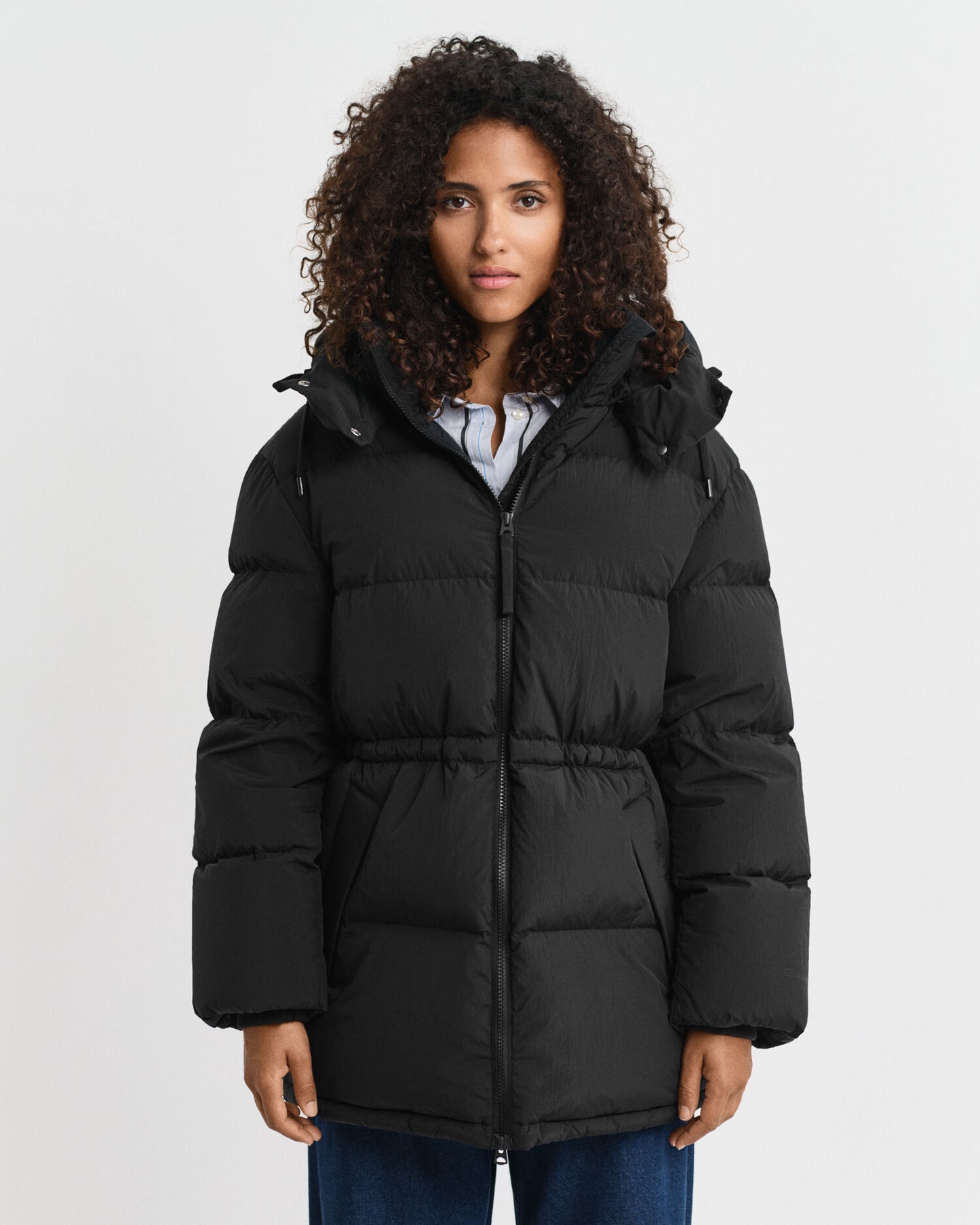Mittellange Daunenjacke