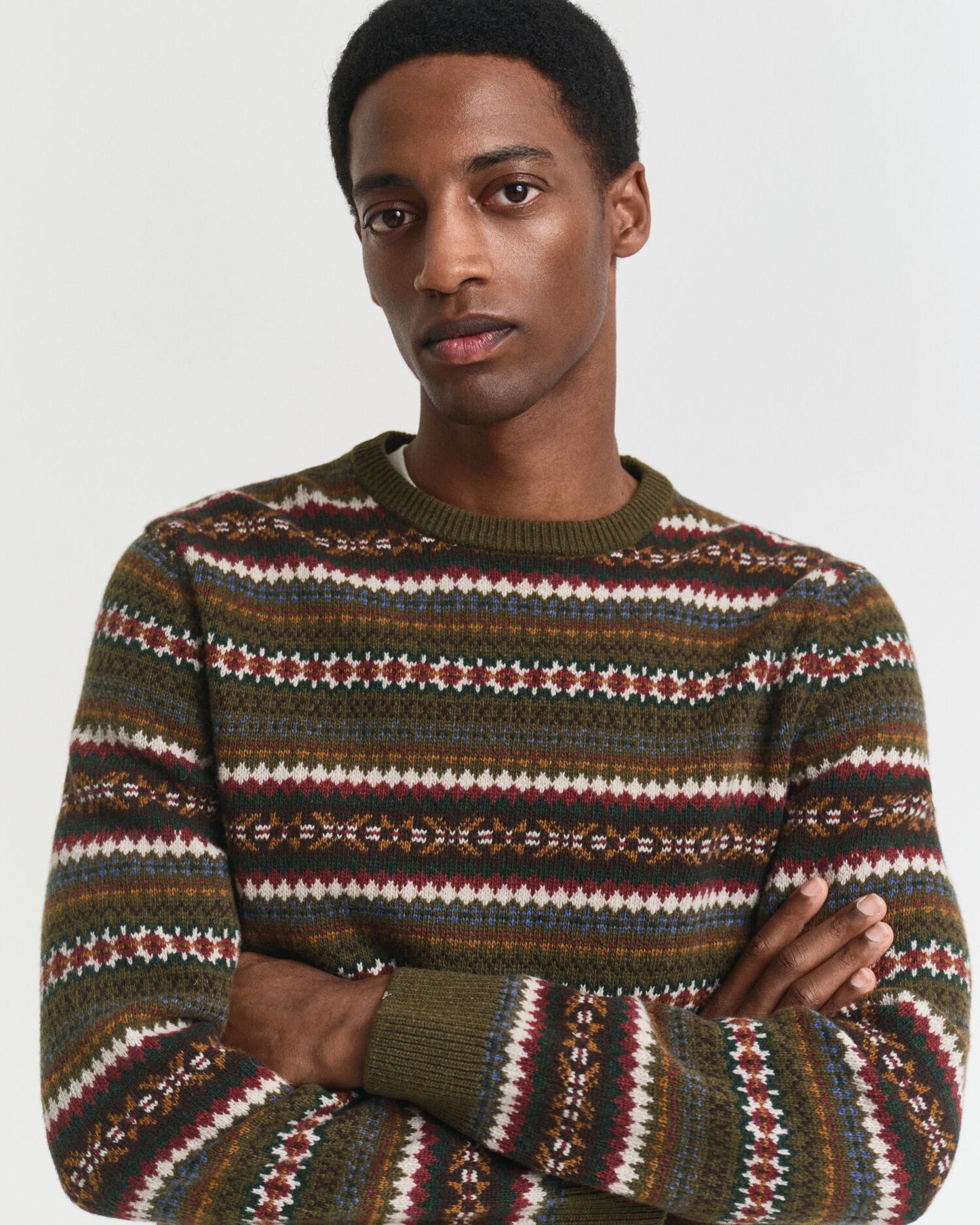 Pull ras-du-cou Fair Isle