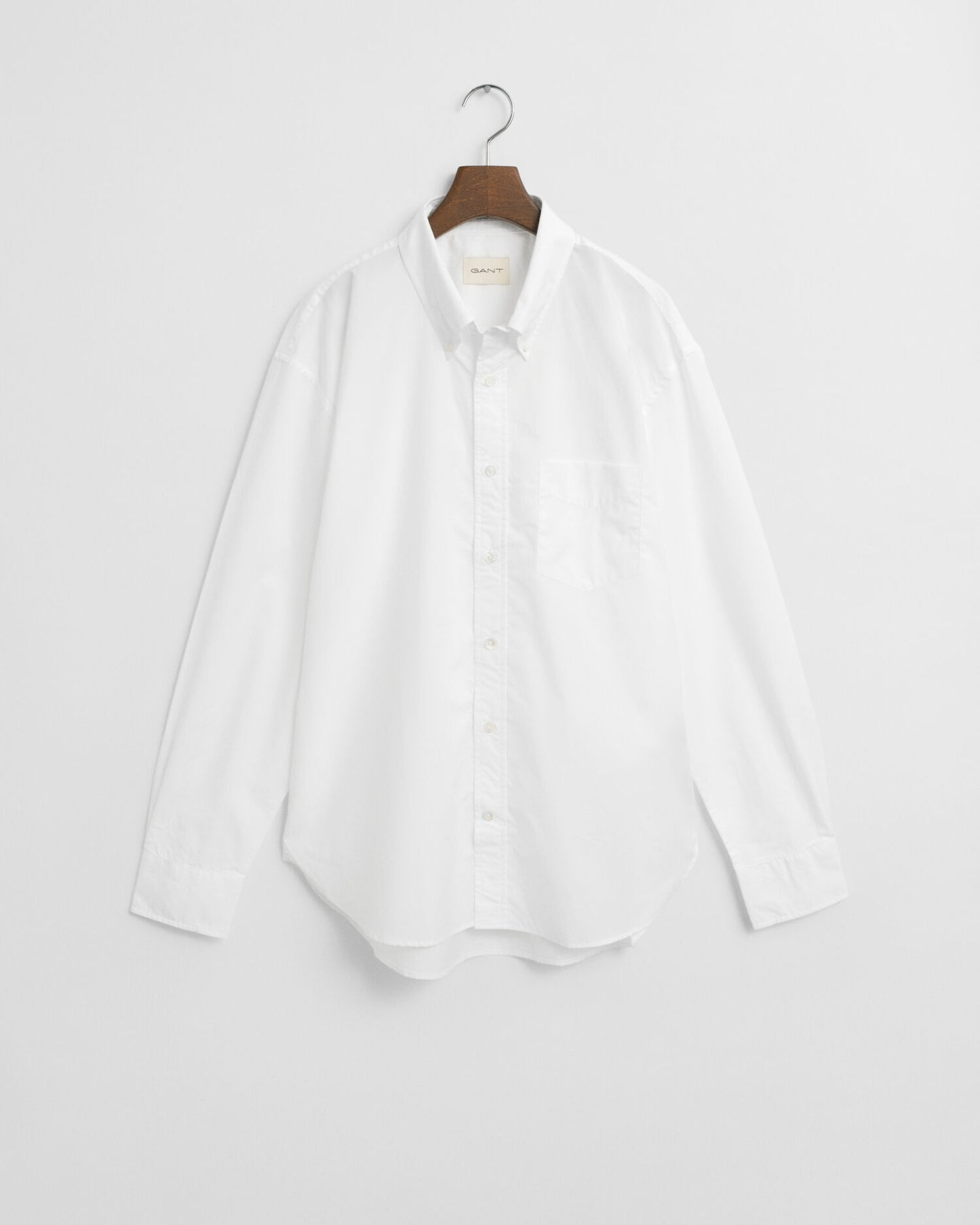 Chemise en popeline coupe décontractée