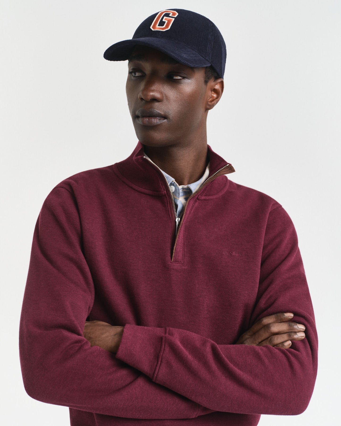 Sacker Ripp-Half-Zip-Sweatshirt