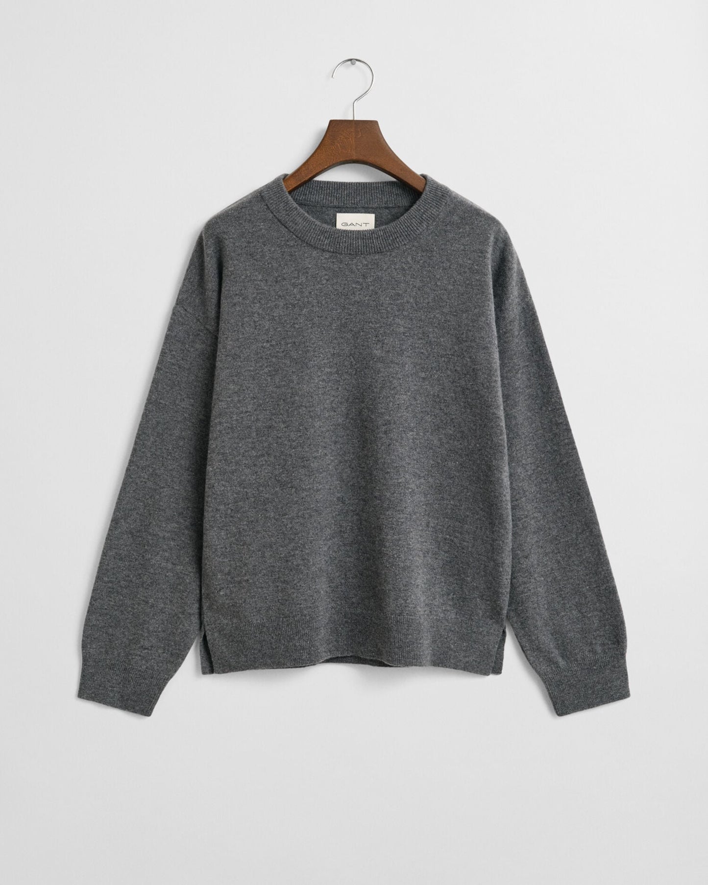 Pull col rond en agneau ultrafin
