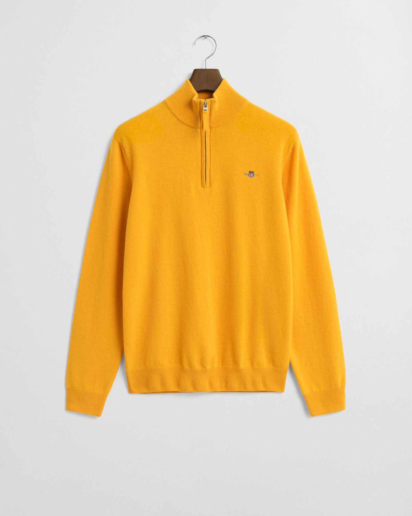 Superfeiner Lammwoll-Half-Zip-Pullover