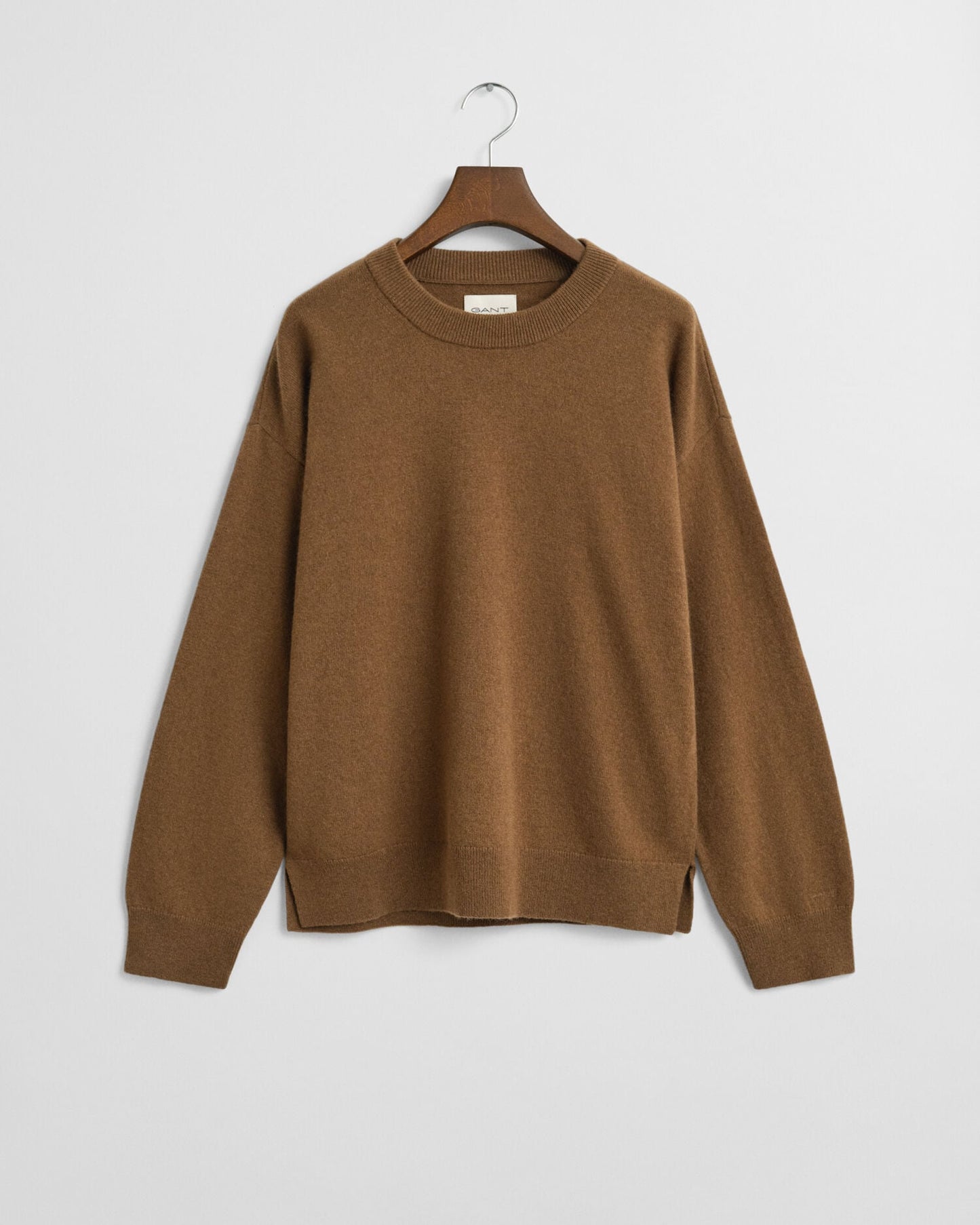 Pull col rond en agneau ultrafin