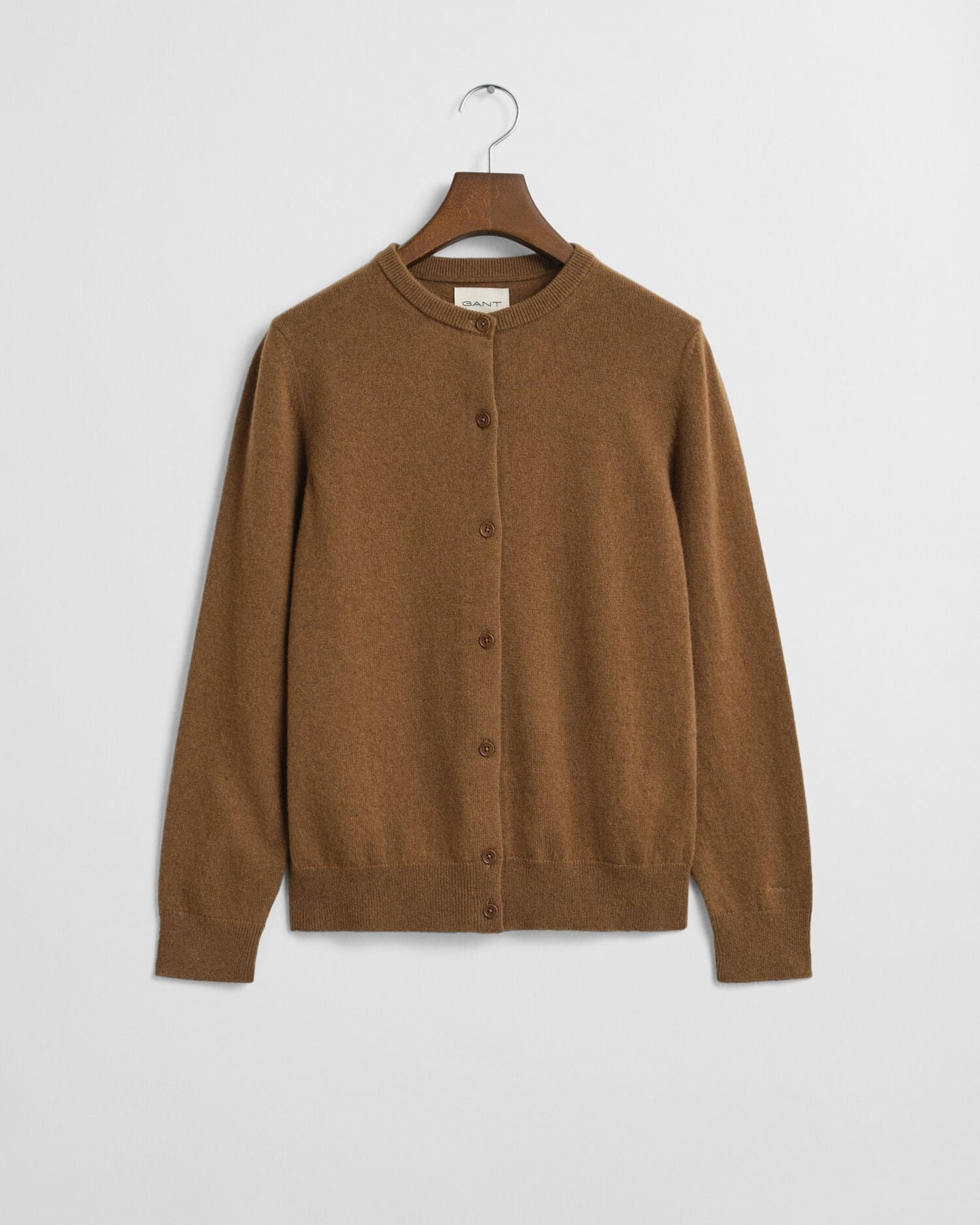 Feinste Lammwoll-Strickjacke
