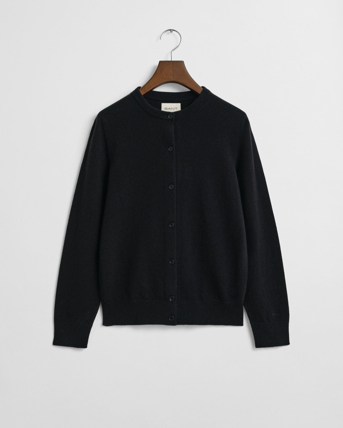 Feinste Lammwoll-Strickjacke