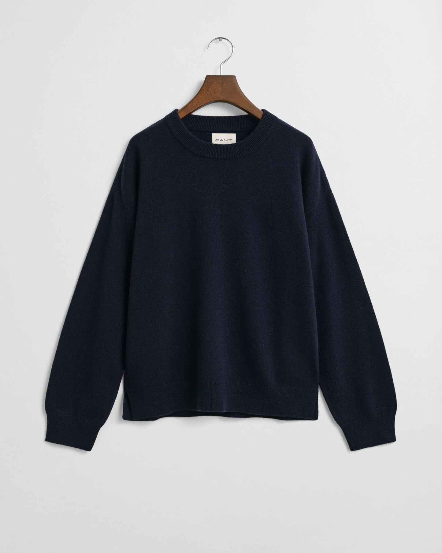 Pull col rond en agneau ultrafin