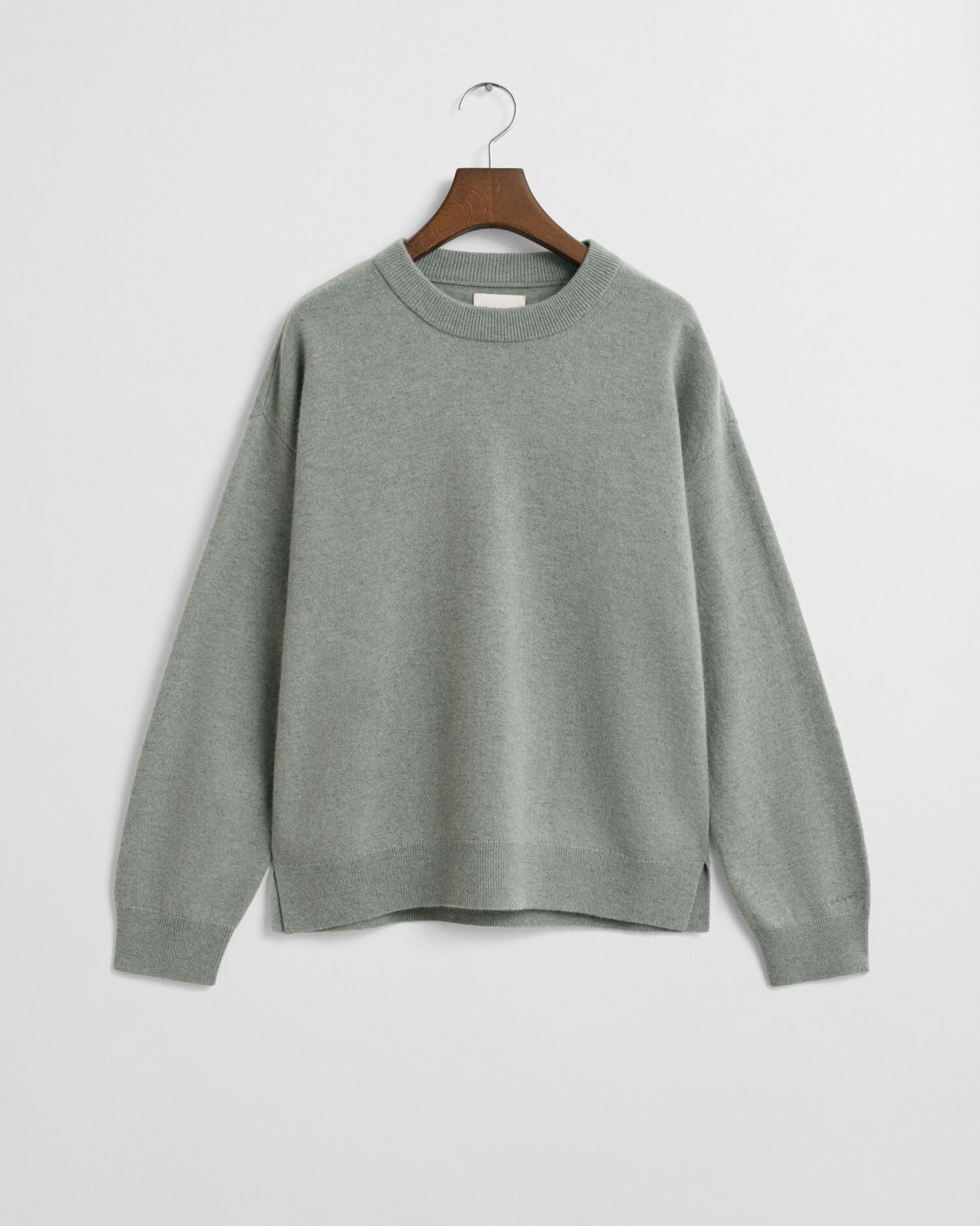 Pull col rond en agneau ultrafin